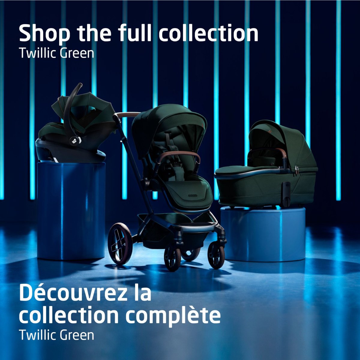 Fame Stroller - Twillic Green