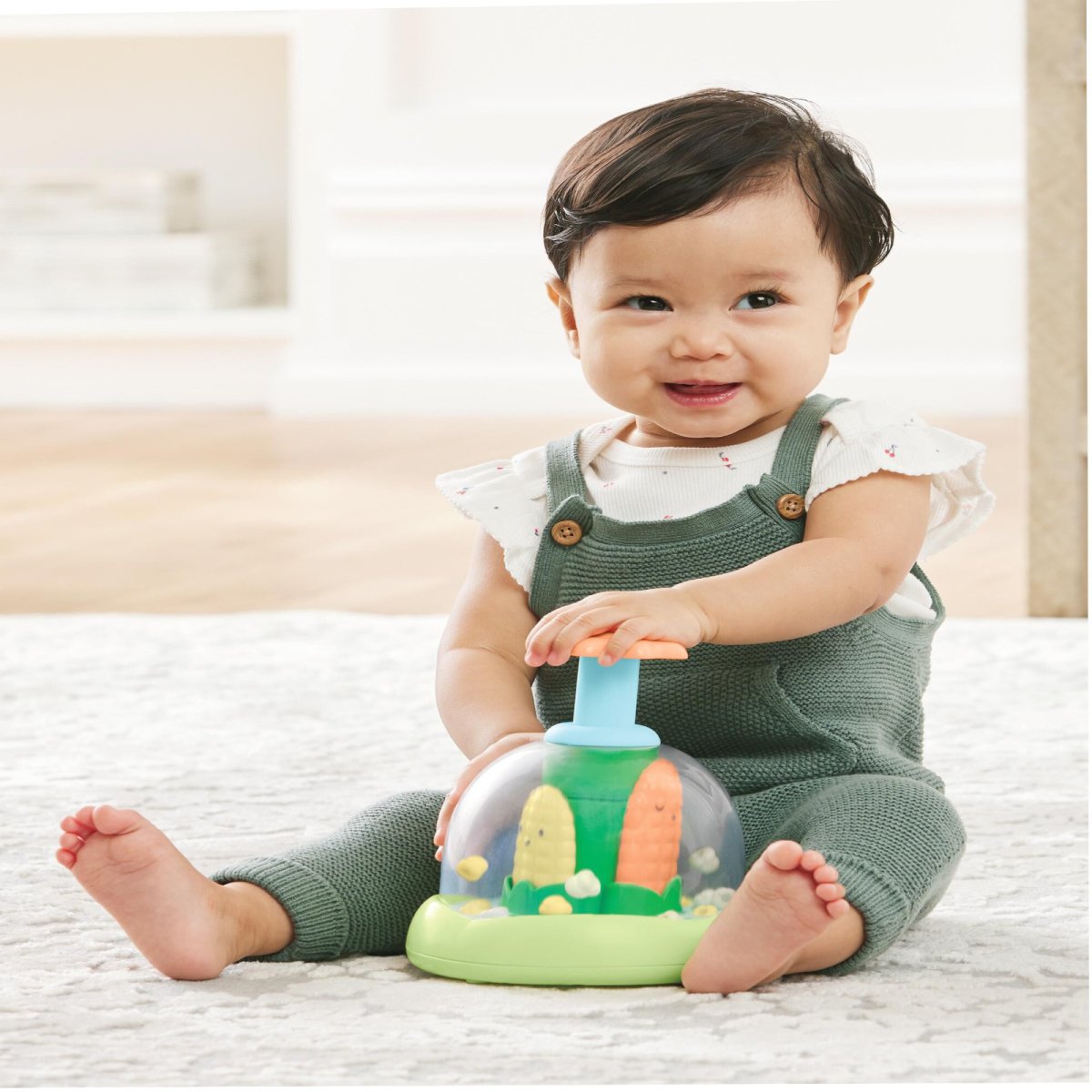 Farmstand Corn Popper Push & Spin