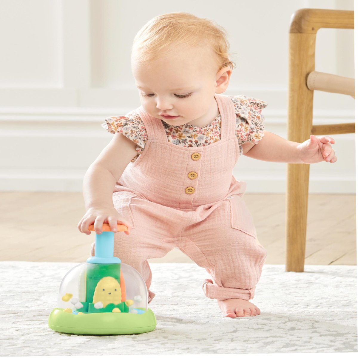 Farmstand Corn Popper Push & Spin