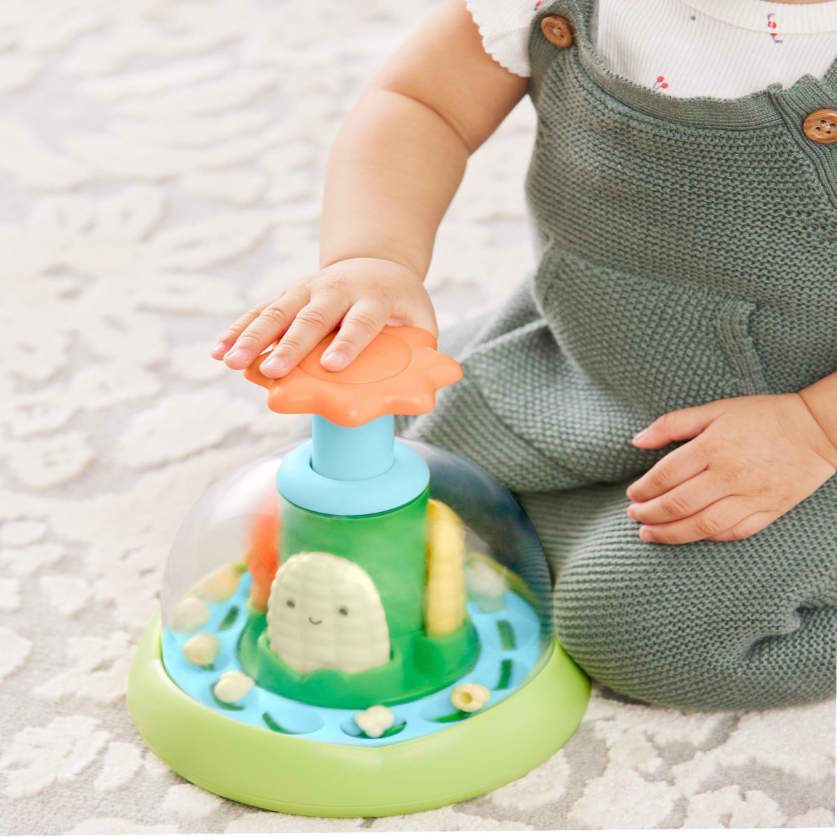 Farmstand Corn Popper Push & Spin