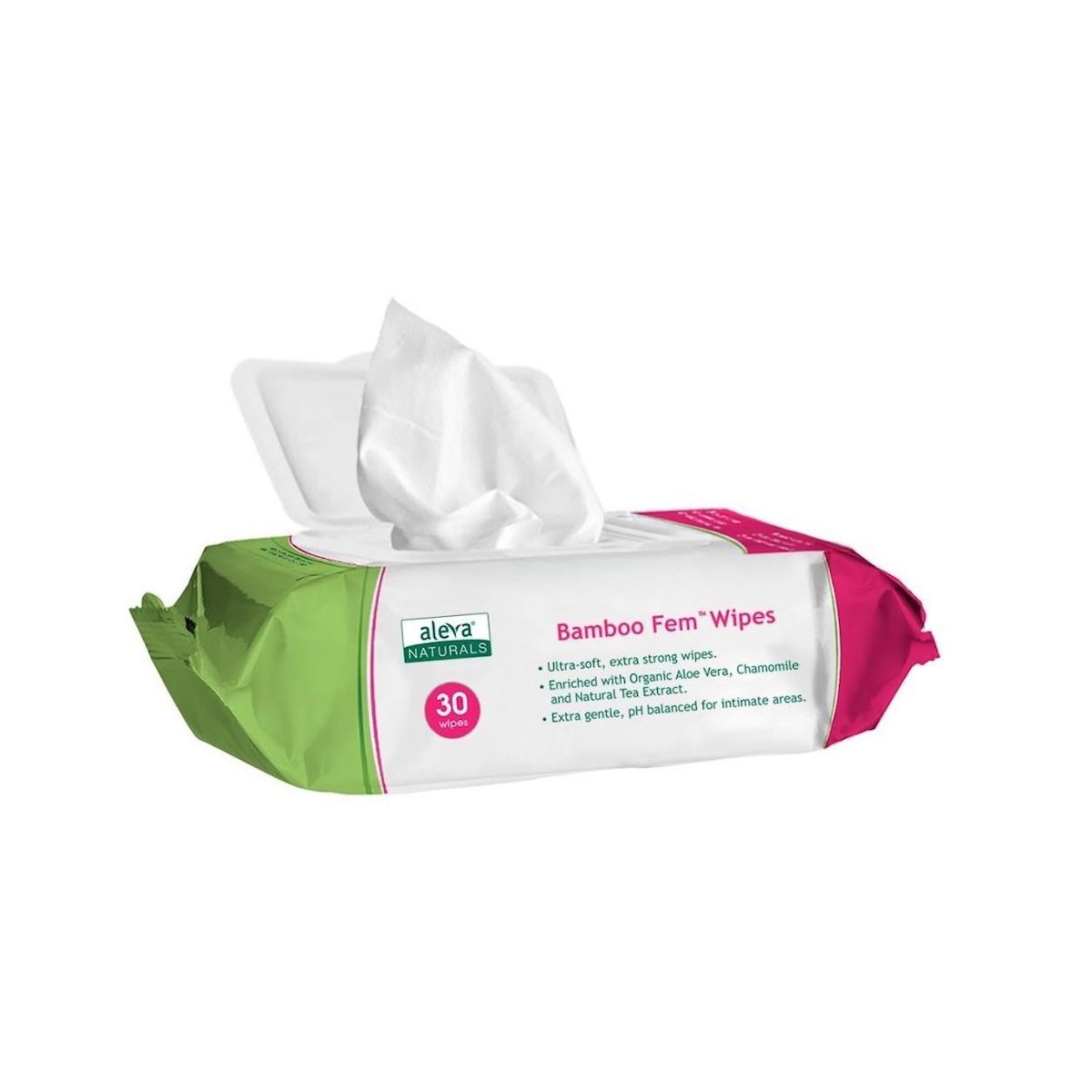 Bamboo Fem Wipes 30 Count 