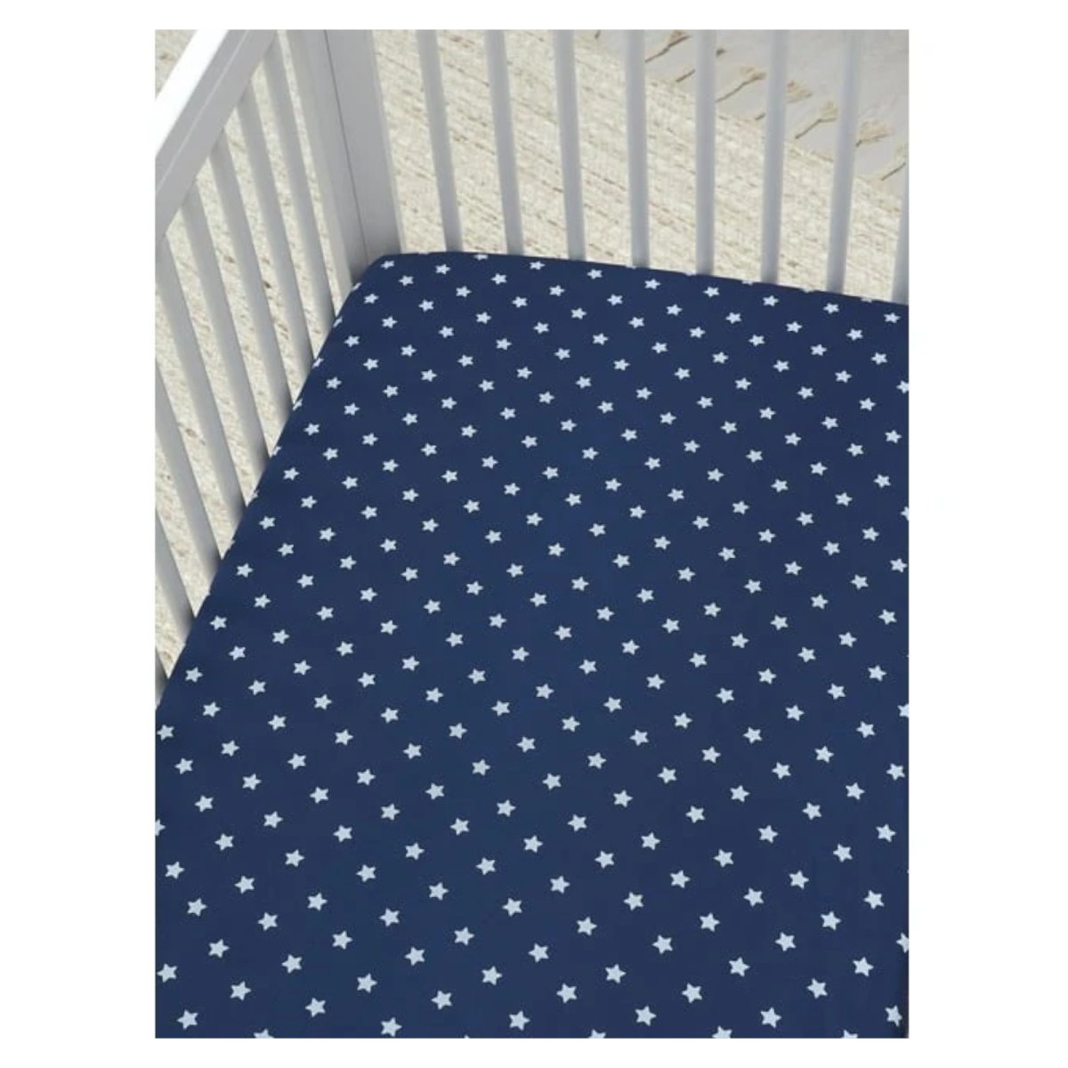 Fitted Crib Sheet - Stars