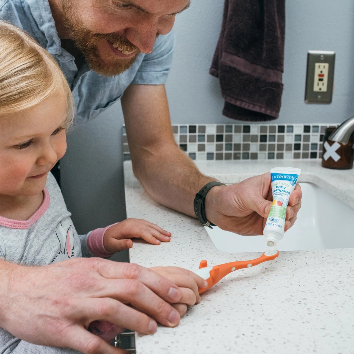 Fluoride-Free Baby Toothpaste - Apple Pear 1.4oz
