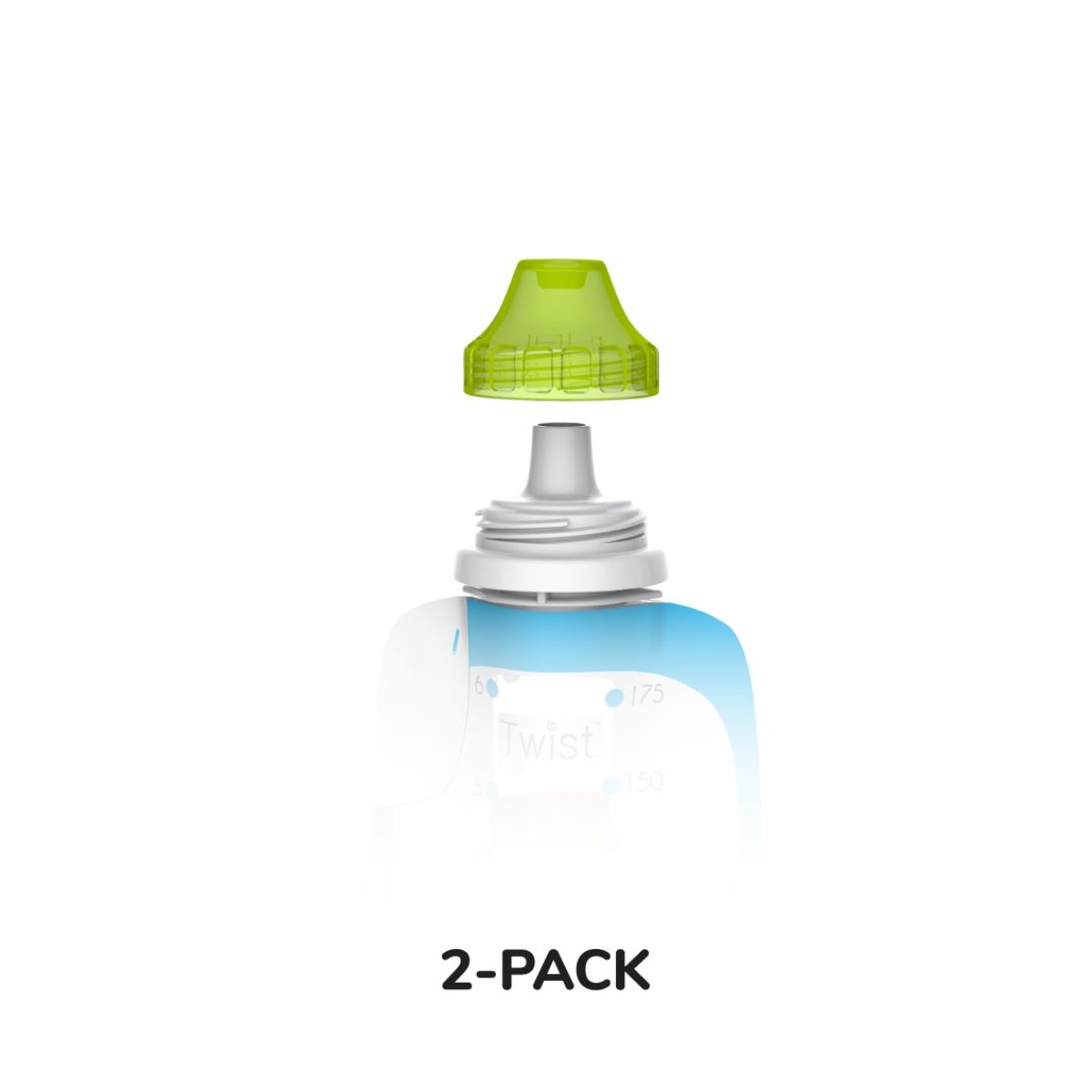 Foodii Squeeze Snack Spout 2 Pack
