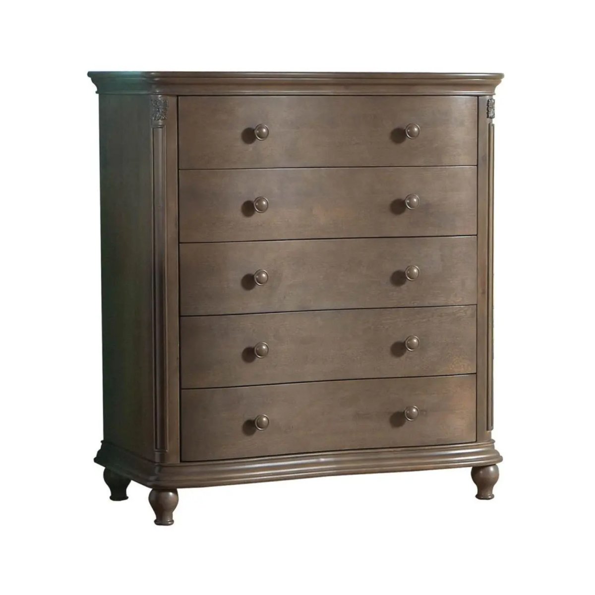 Gardena 5 Drawer Chest - Slate