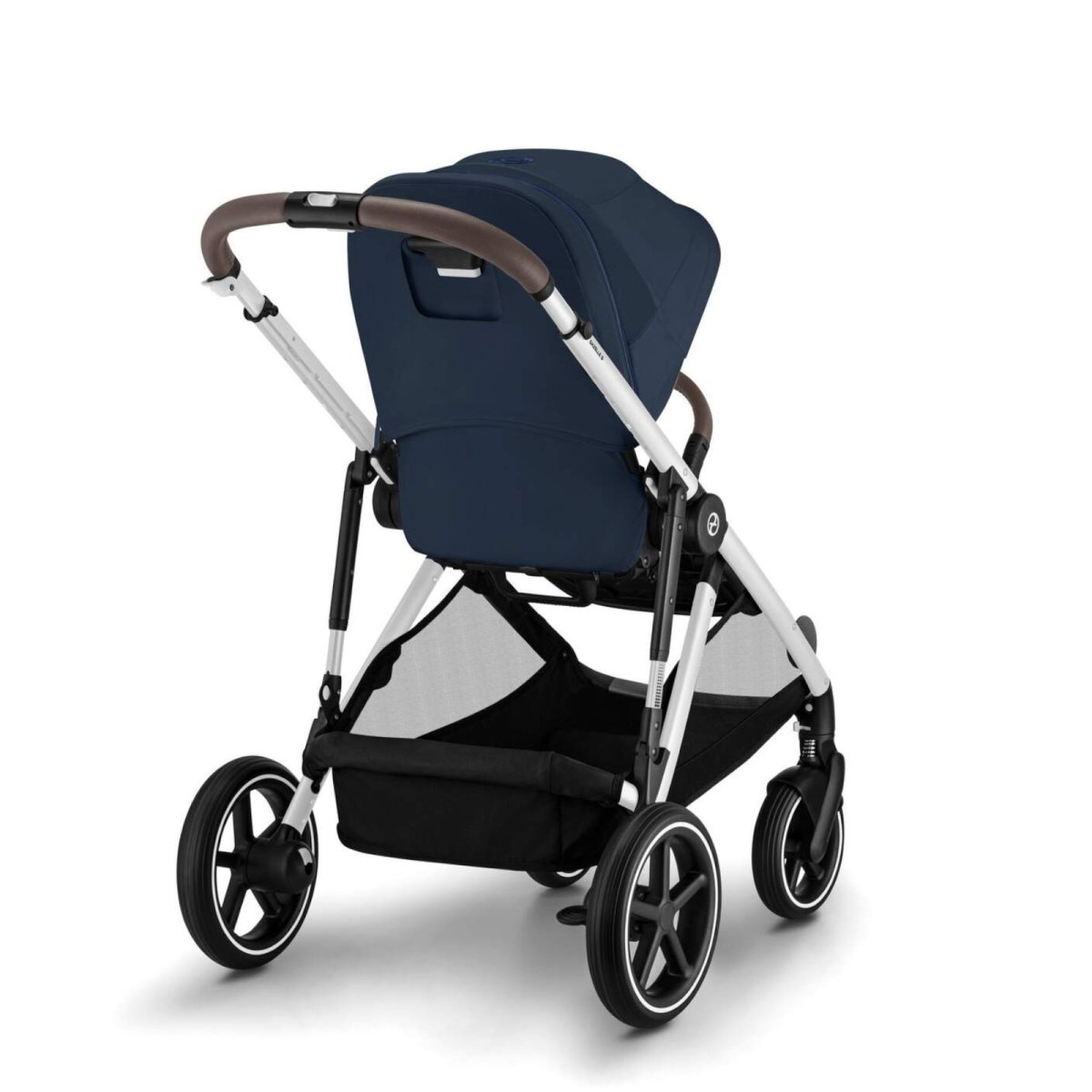 Gazelle S Stroller - Silver / Ocean Blue - OPEN BOX