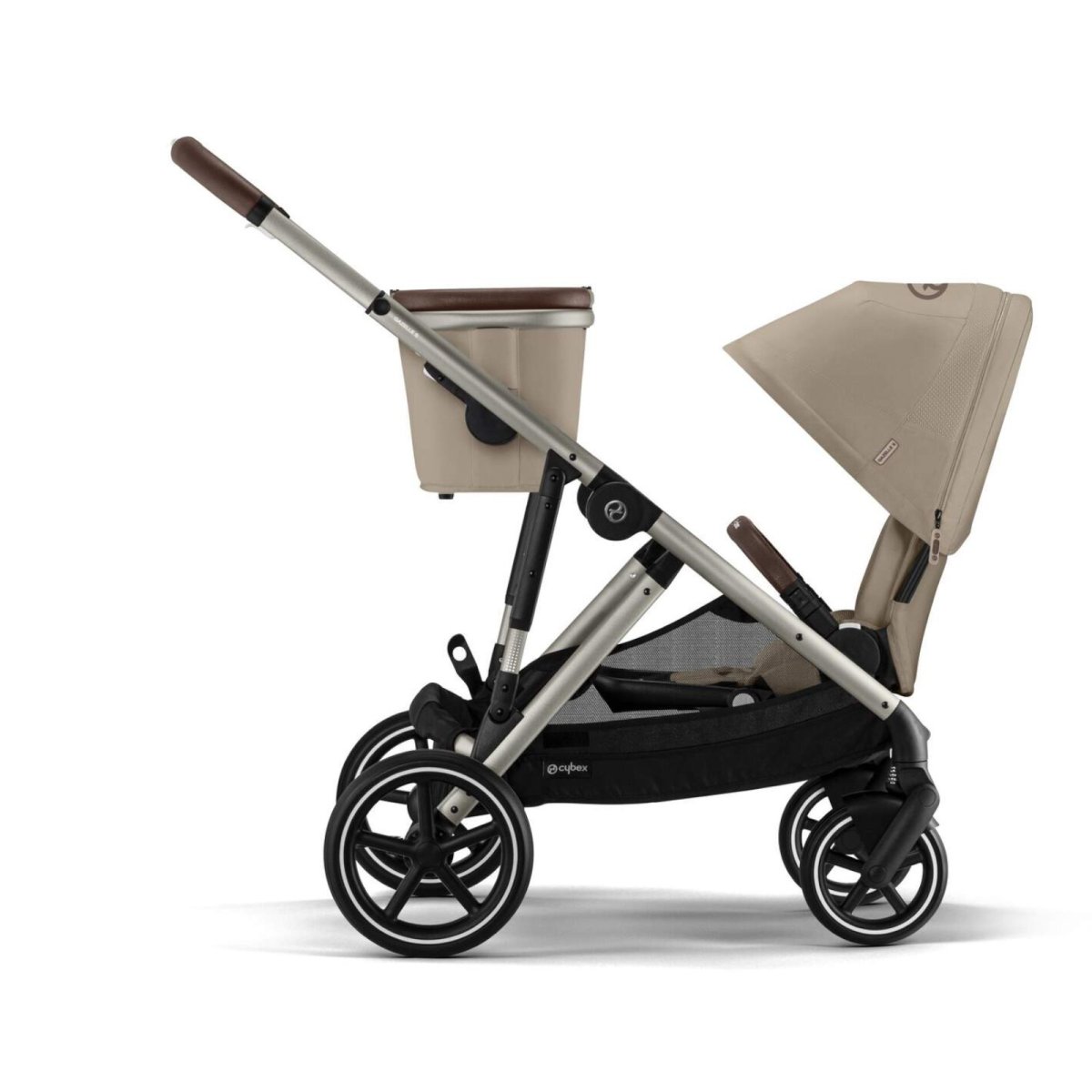Gazelle S Stroller - Taupe / Almond Beige - OPEN BOX