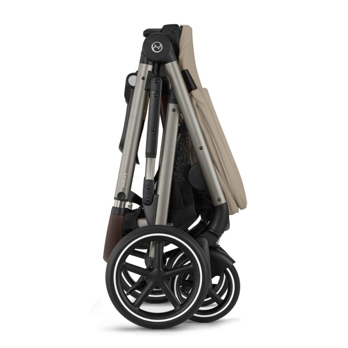 Gazelle S Stroller - Taupe / Almond Beige - OPEN BOX