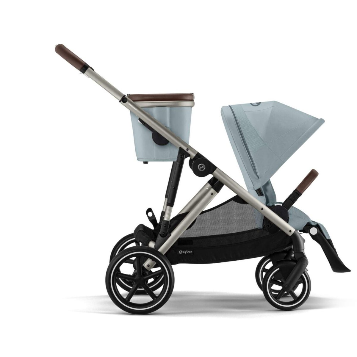 Gazelle S Stroller - Taupe / Sky Blue - OPEN BOX
