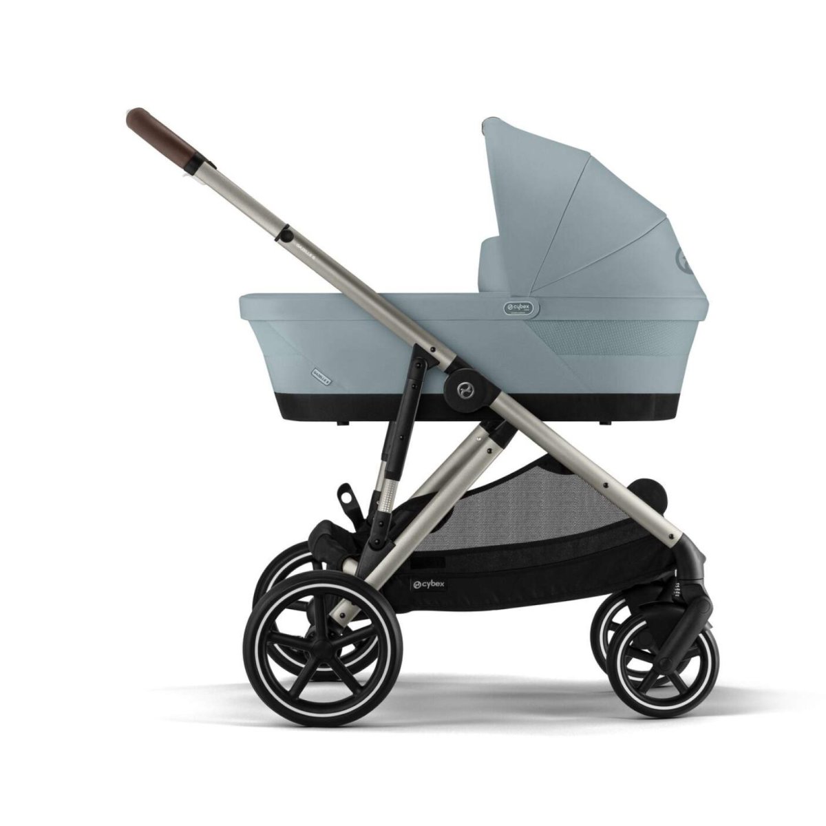 Gazelle S Stroller - Taupe / Sky Blue - OPEN BOX