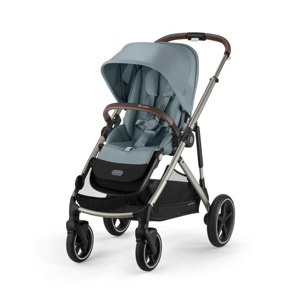 Gazelle S Stroller - Taupe / Sky Blue - OPEN BOX