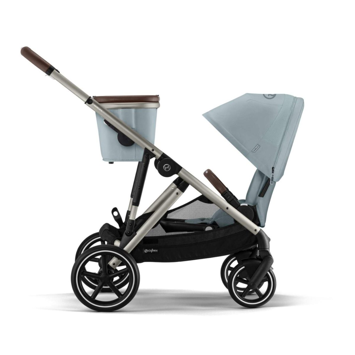 Gazelle S Stroller - Taupe / Sky Blue - OPEN BOX