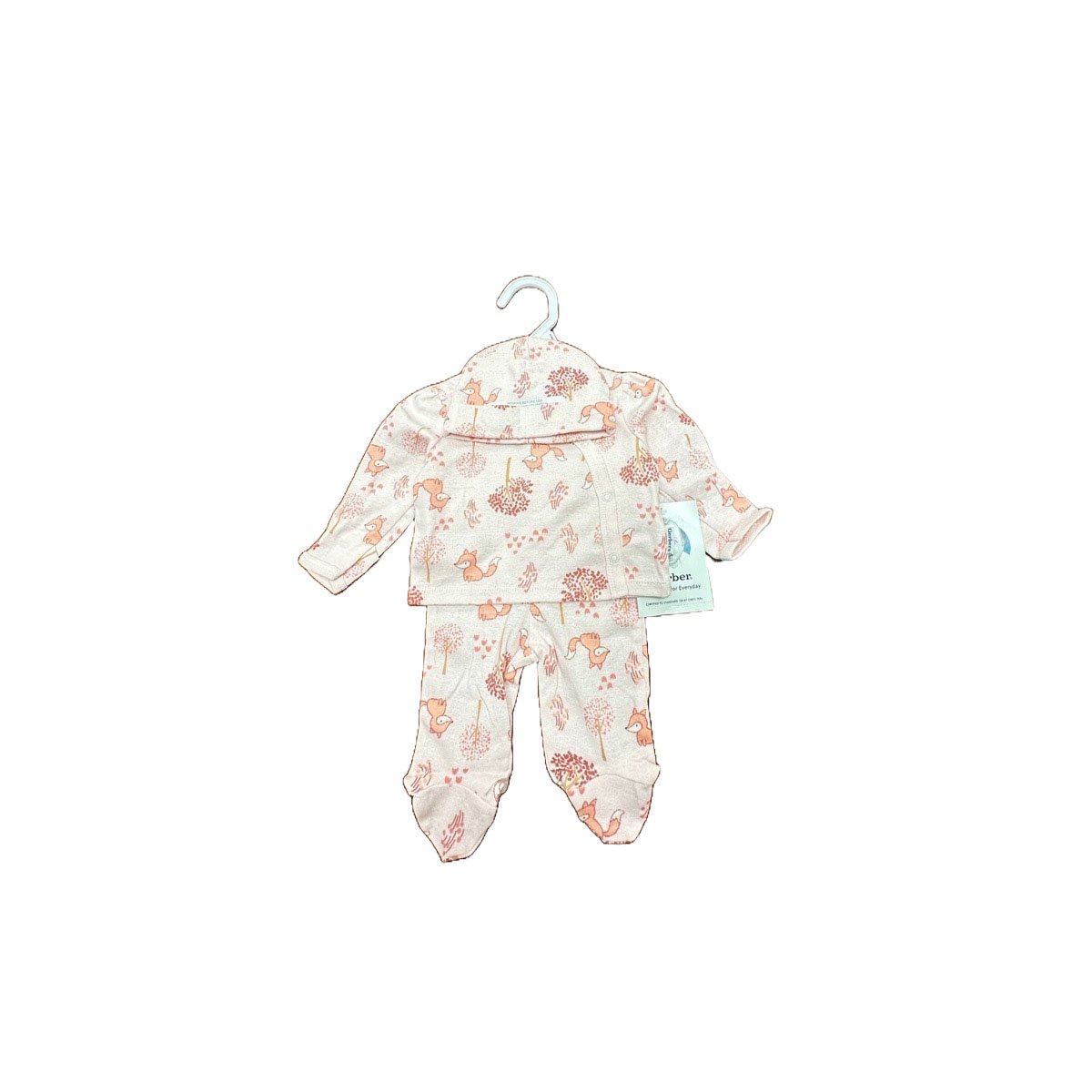3 Piece Side Snap Sets - Boy - Adventure 0 - 3 months