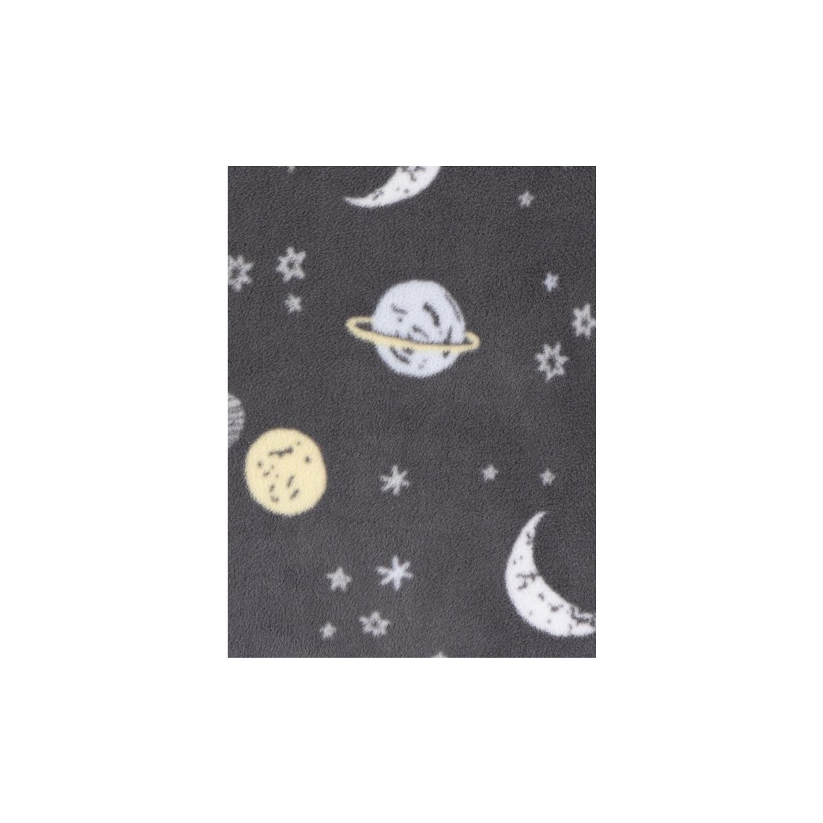 2-Pack Footed Blanket Fleece Sleepers - Space