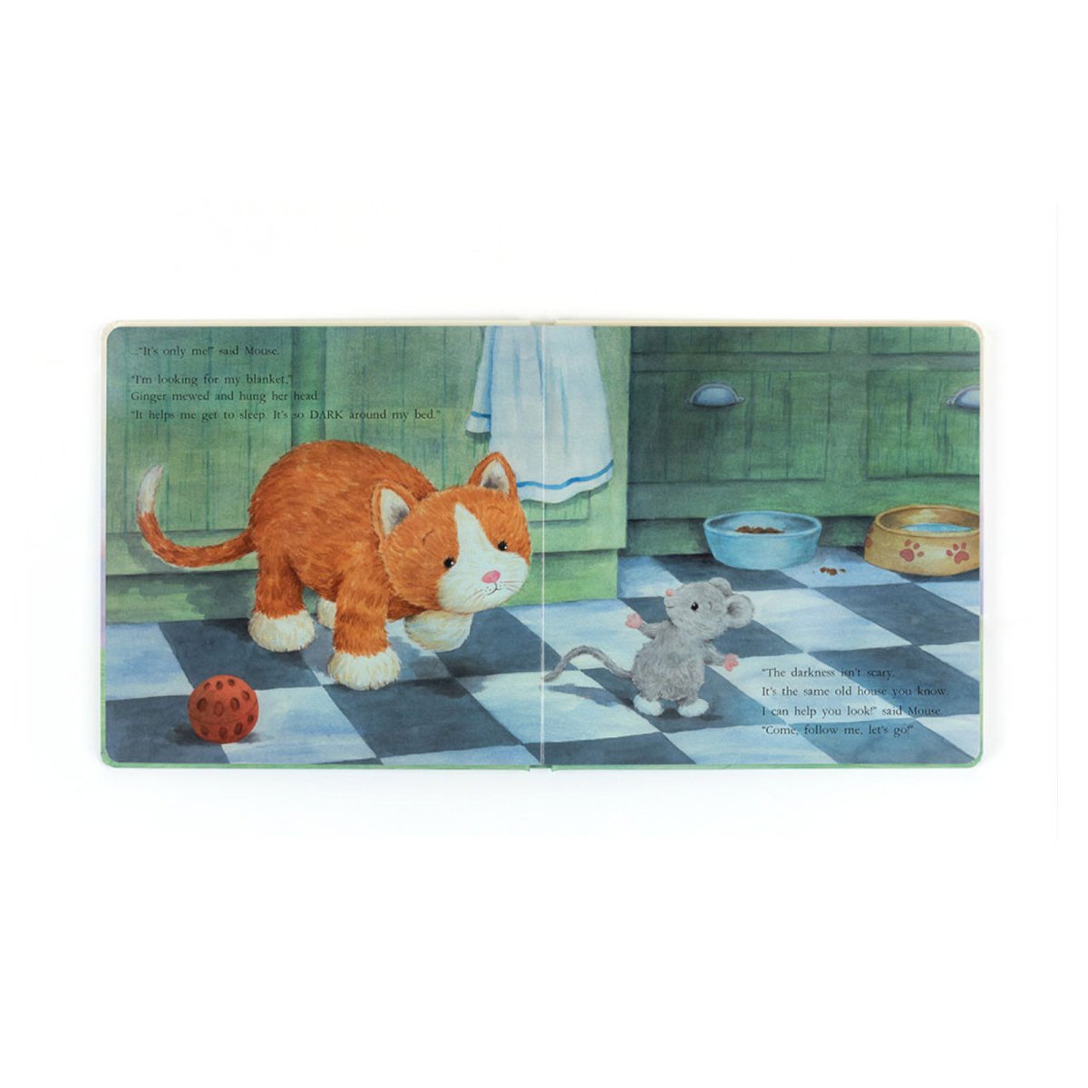 Ginger, The Courageous Kitten Book