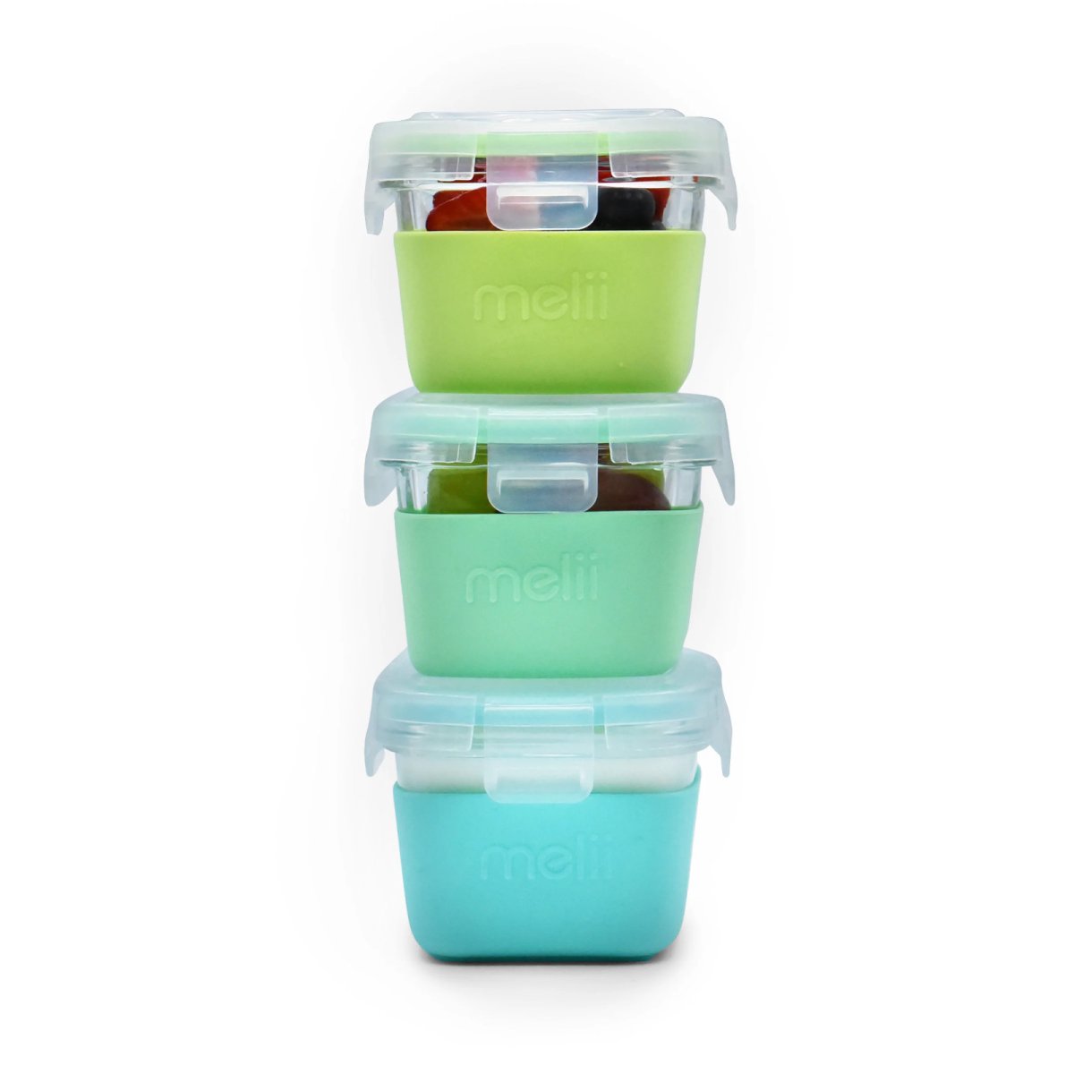 Glass Container with Silicone Sleeve - Pink 25oz