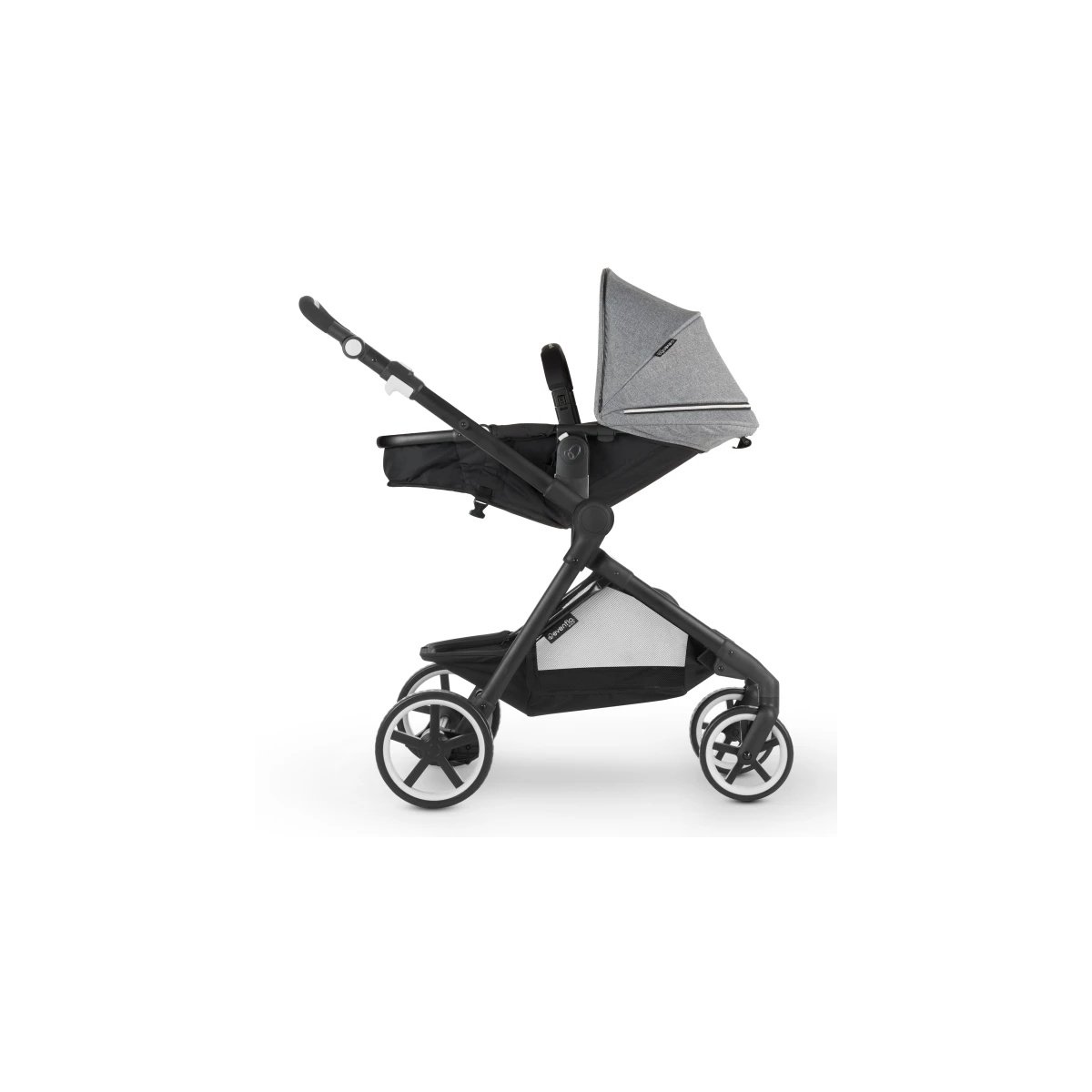 Gold Pivot Xpand Smart Modular Travel System Moonstone
