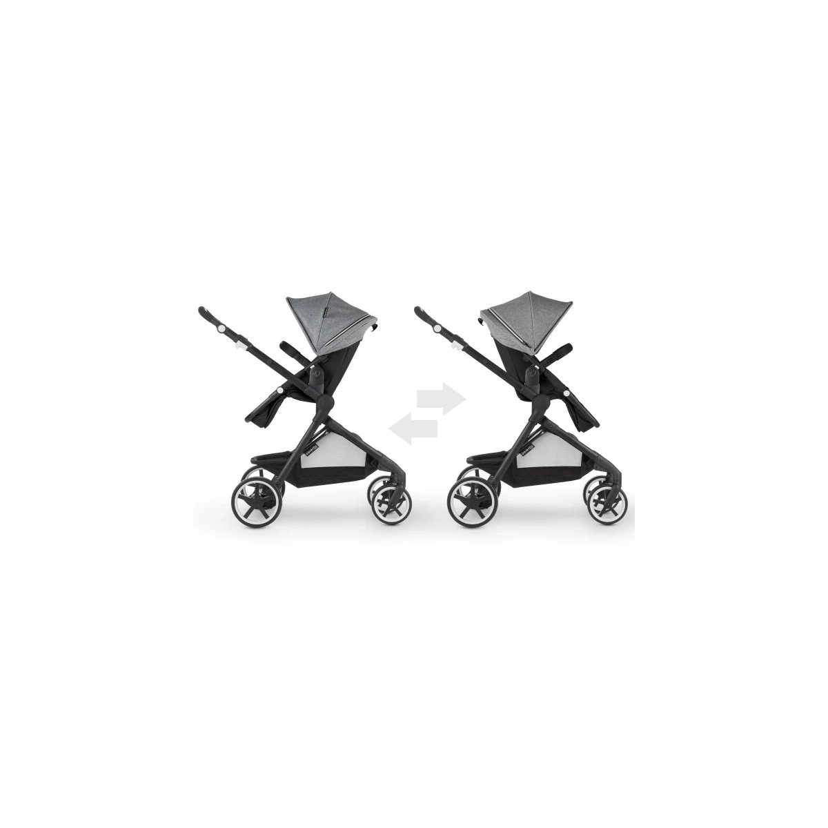 Gold Pivot Xpand Smart Modular Travel System Moonstone