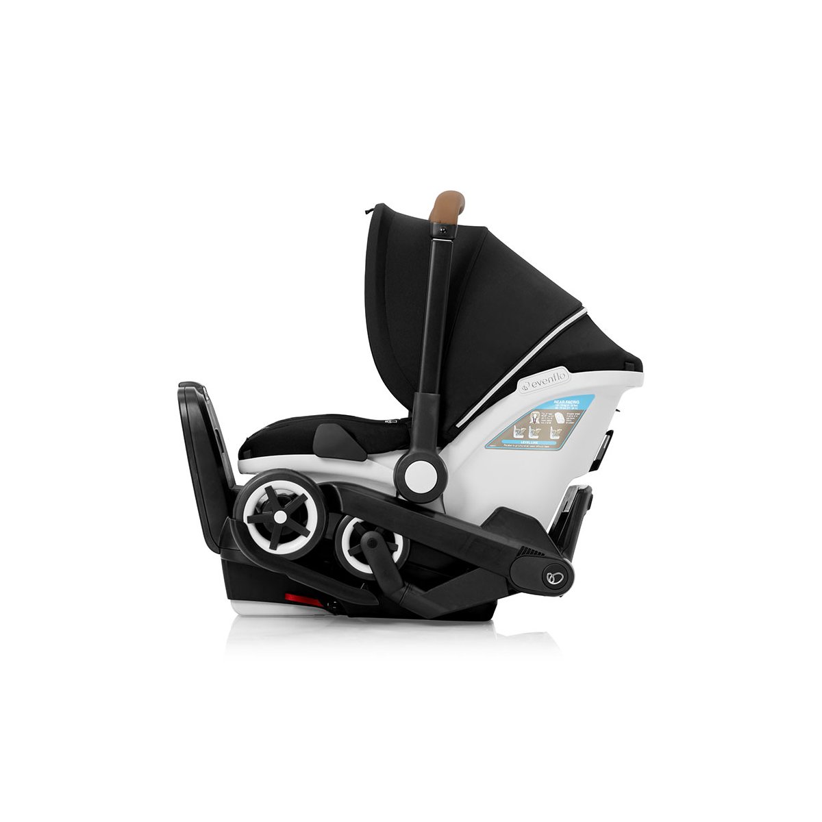 Gold Shyft DualRide Infant Car Seat & Stroller - Onyx Black Floor Model