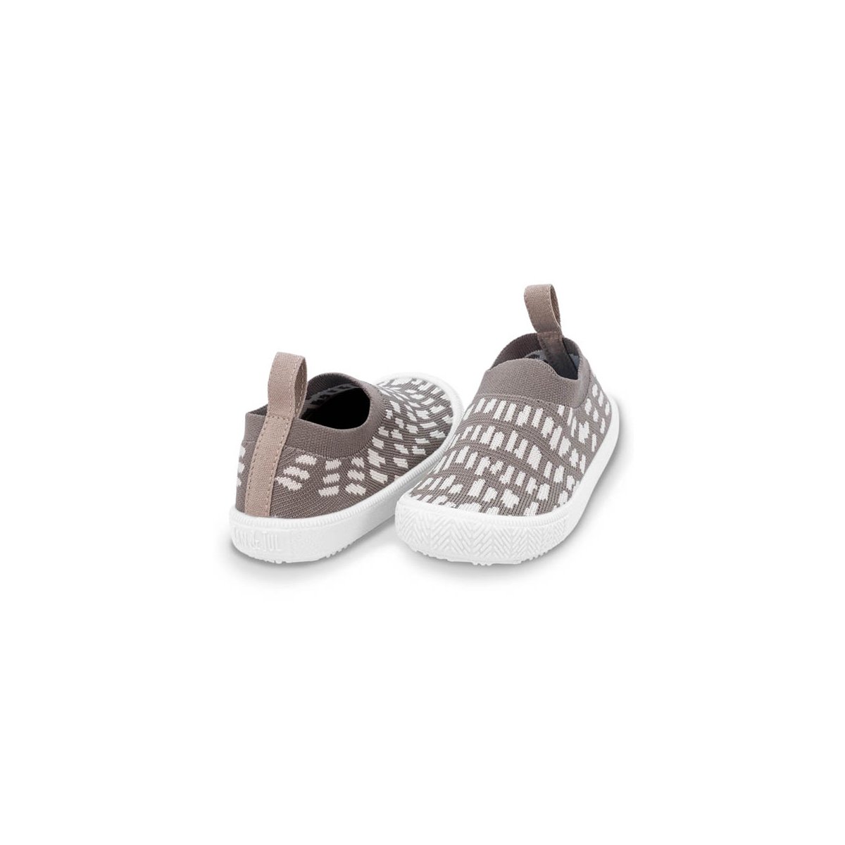 Graphic Knit Shoes - Pebbles