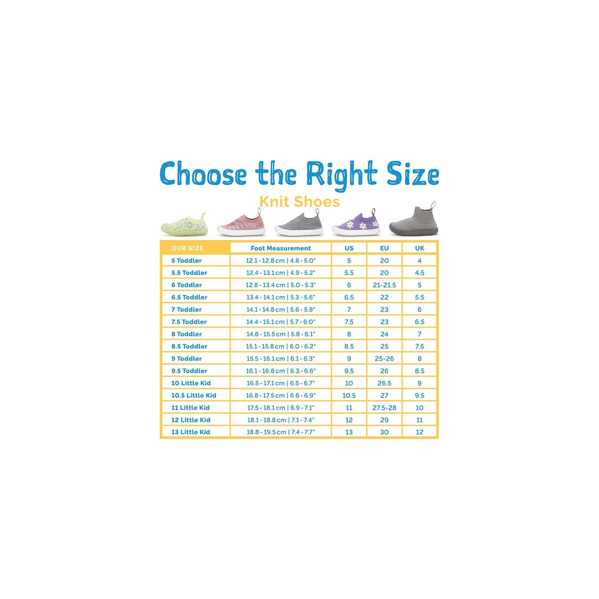 Graphic Knit Shoes - Pebbles