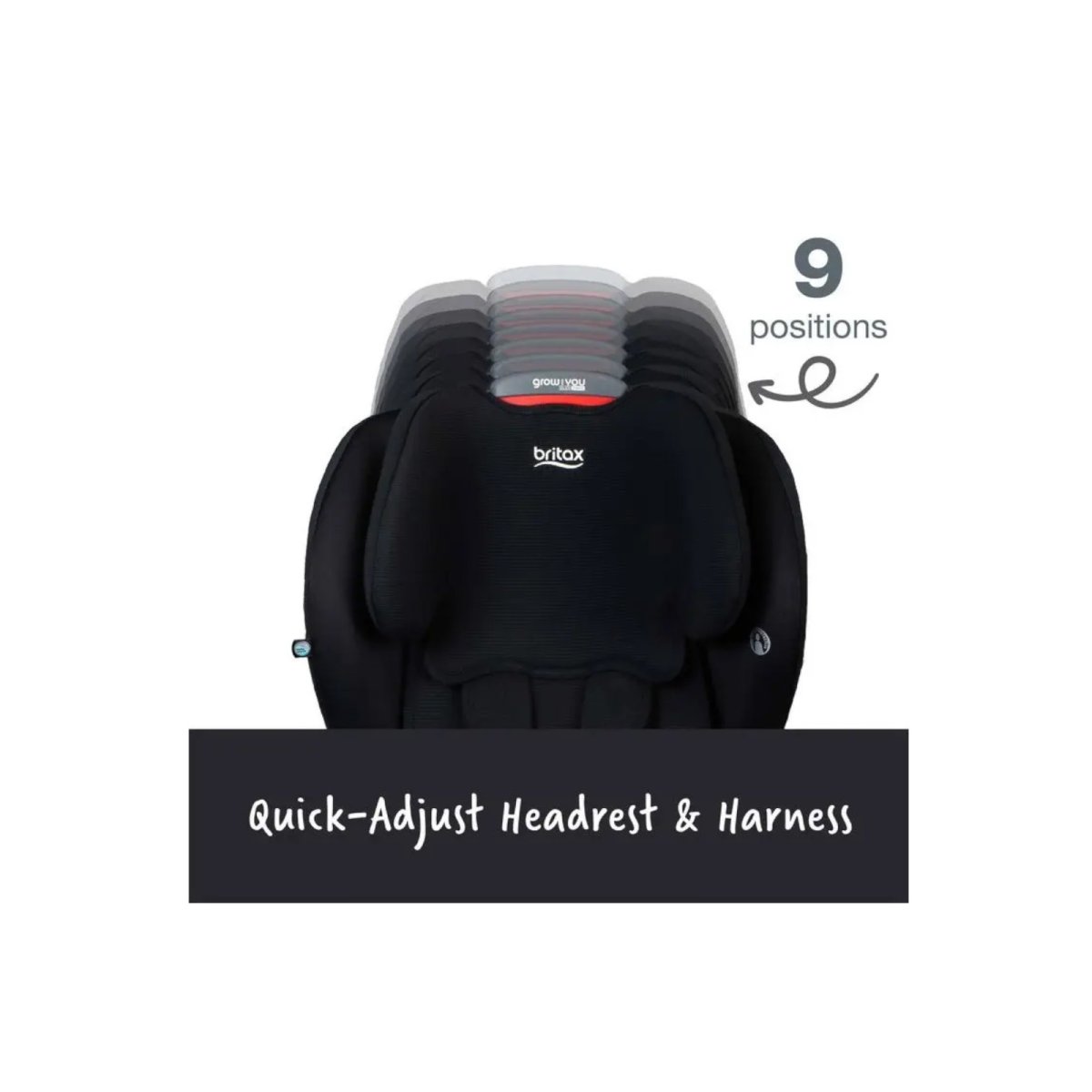 Grow With You Clicktight - Black Contour Safewash