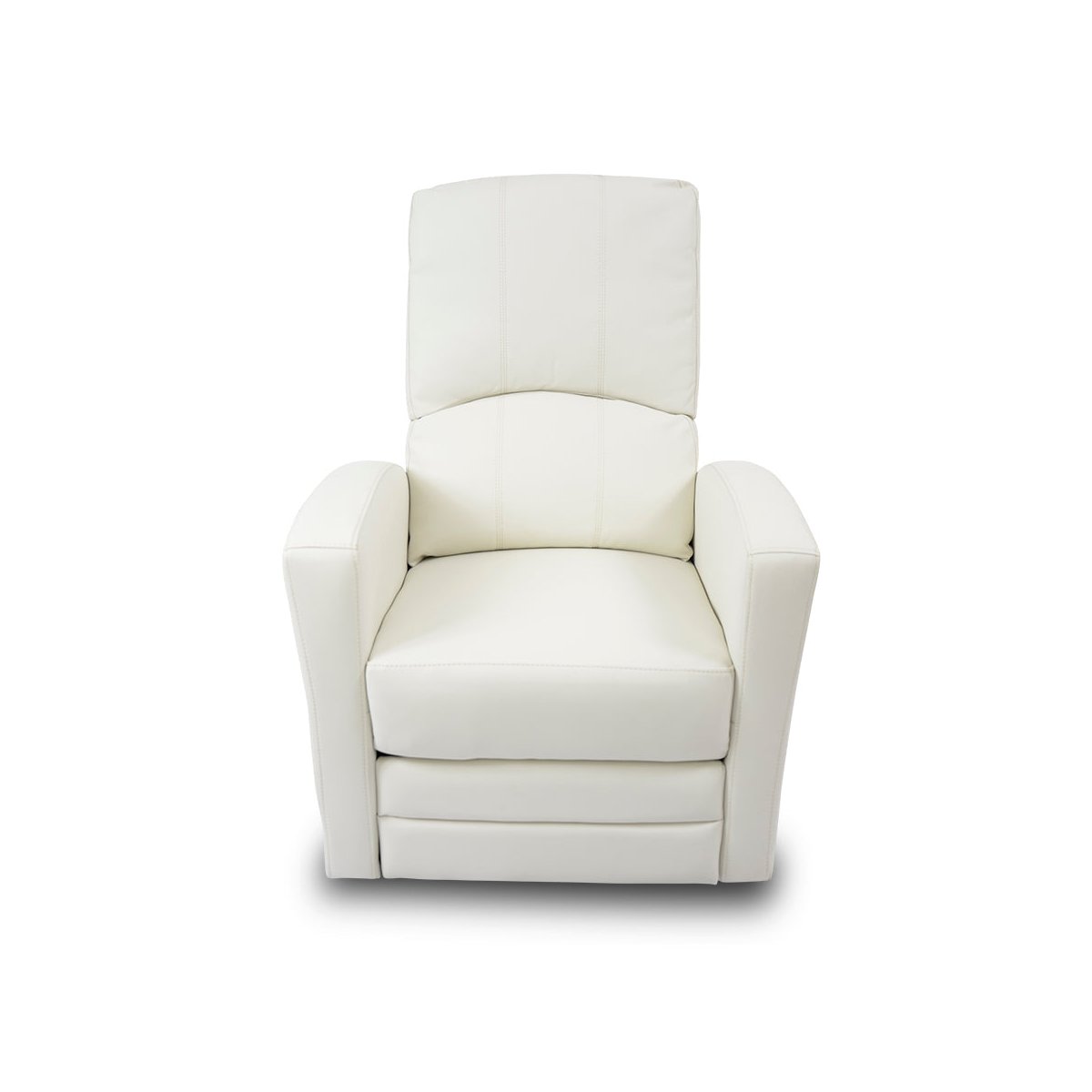 Habana Leather Glider - White