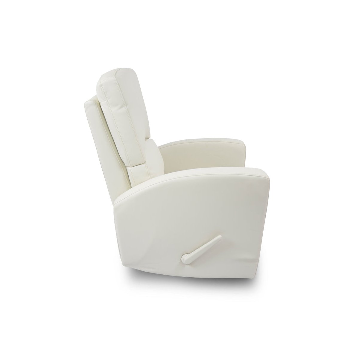 Habana Leather Glider - White