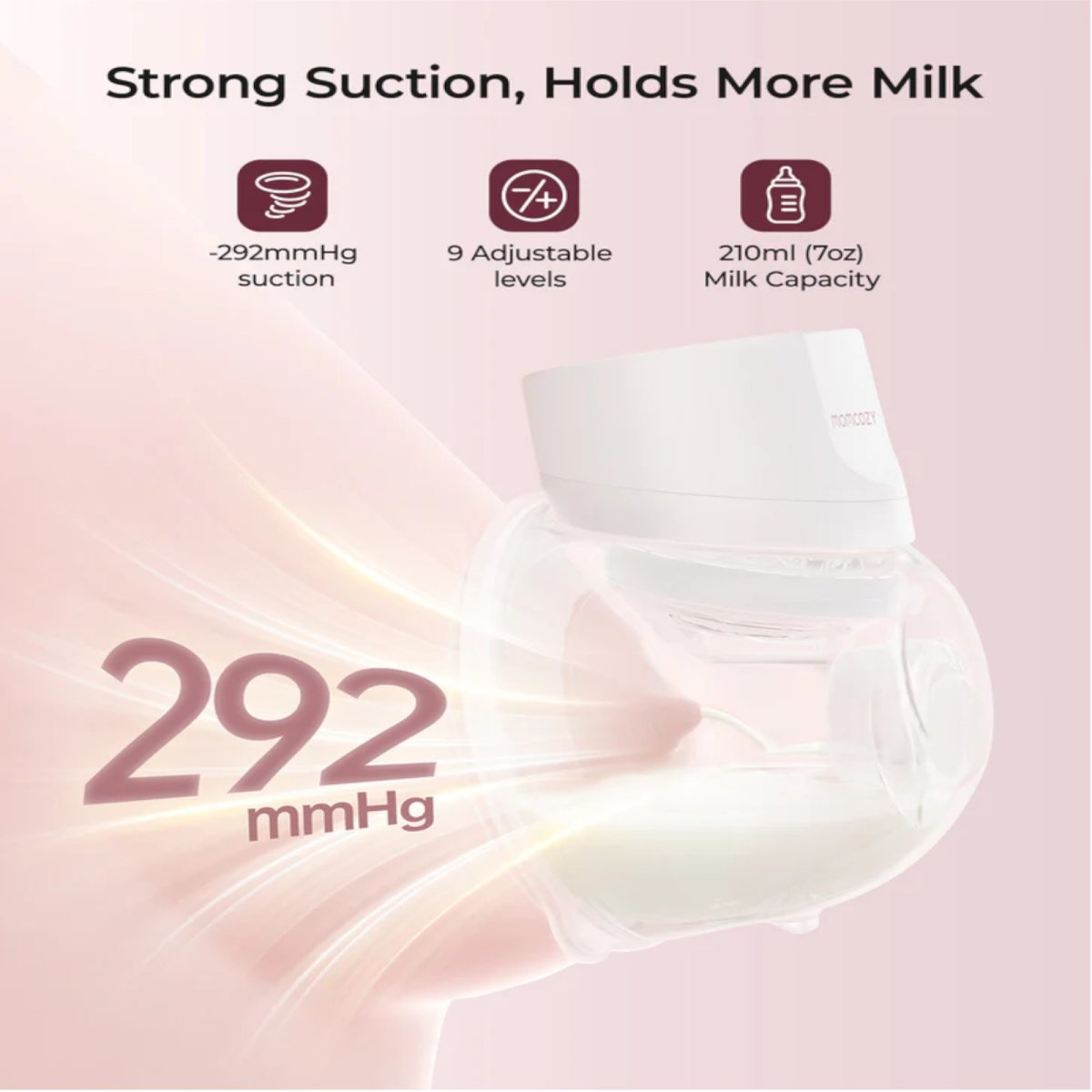 Hands-Free Breast Pump White - S12 Pro Quick