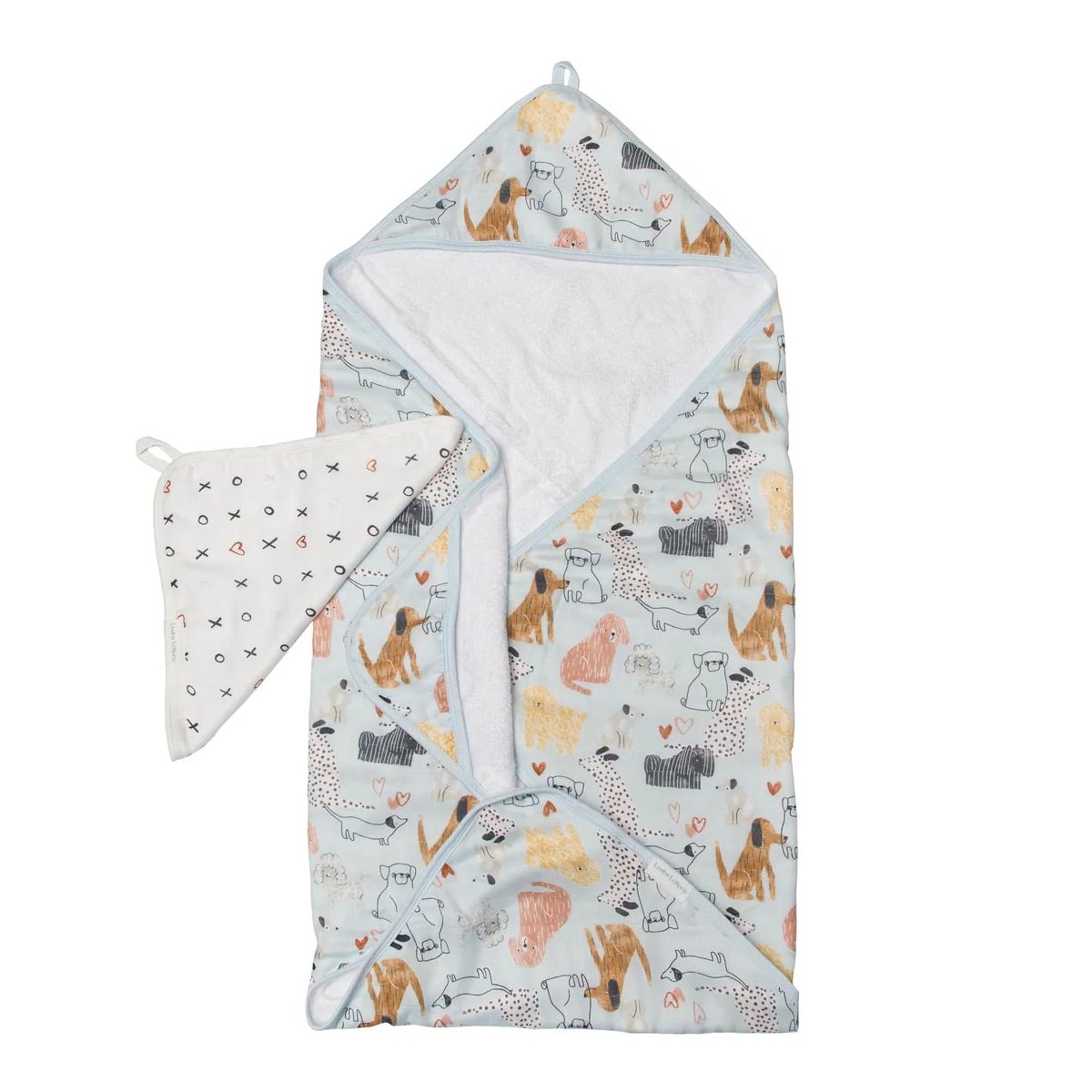 Hooded Towel Set - Honey Puppies