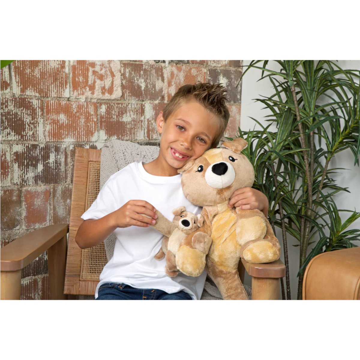 Hug Baby Charlie the Puppy