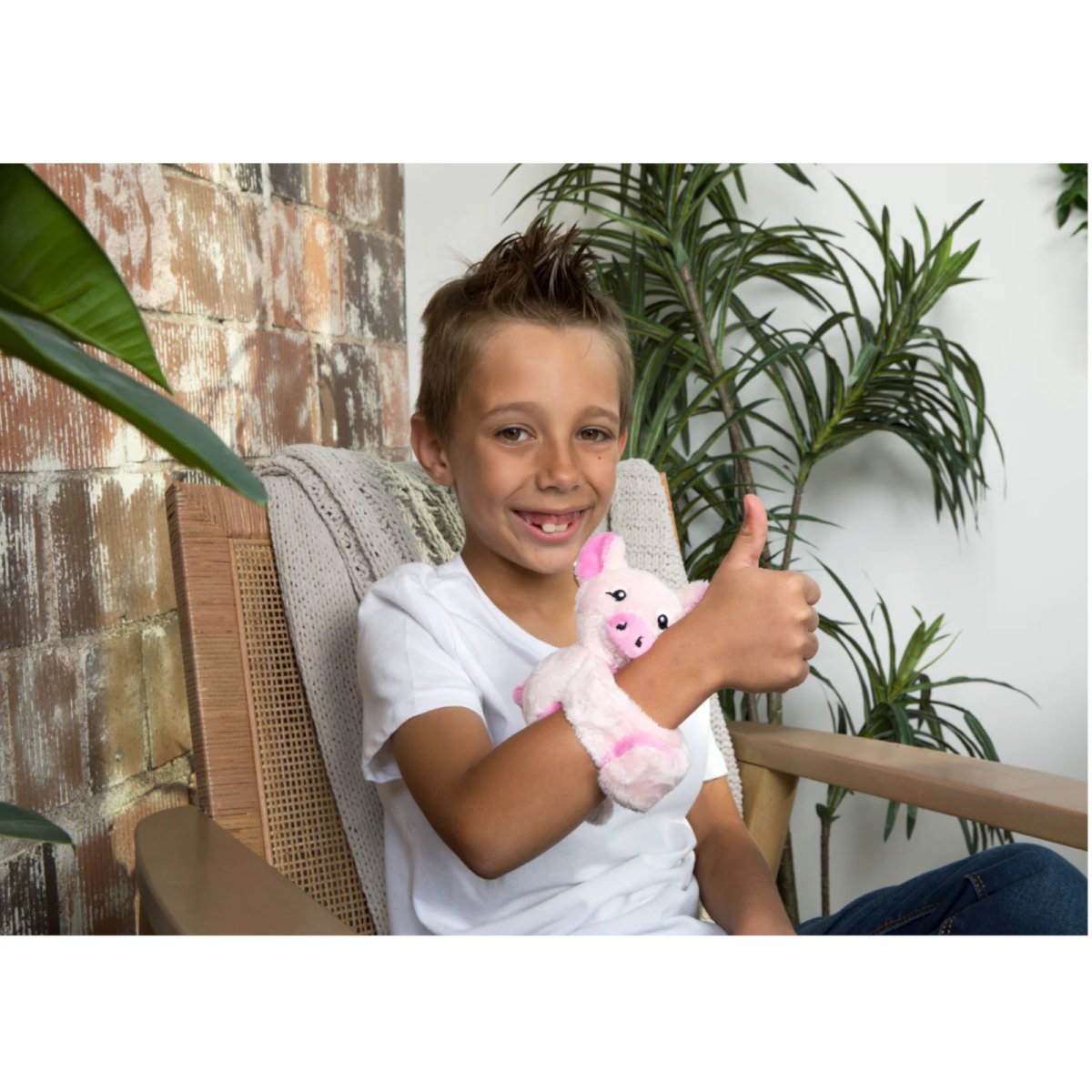 Hug Baby Harper the Pig