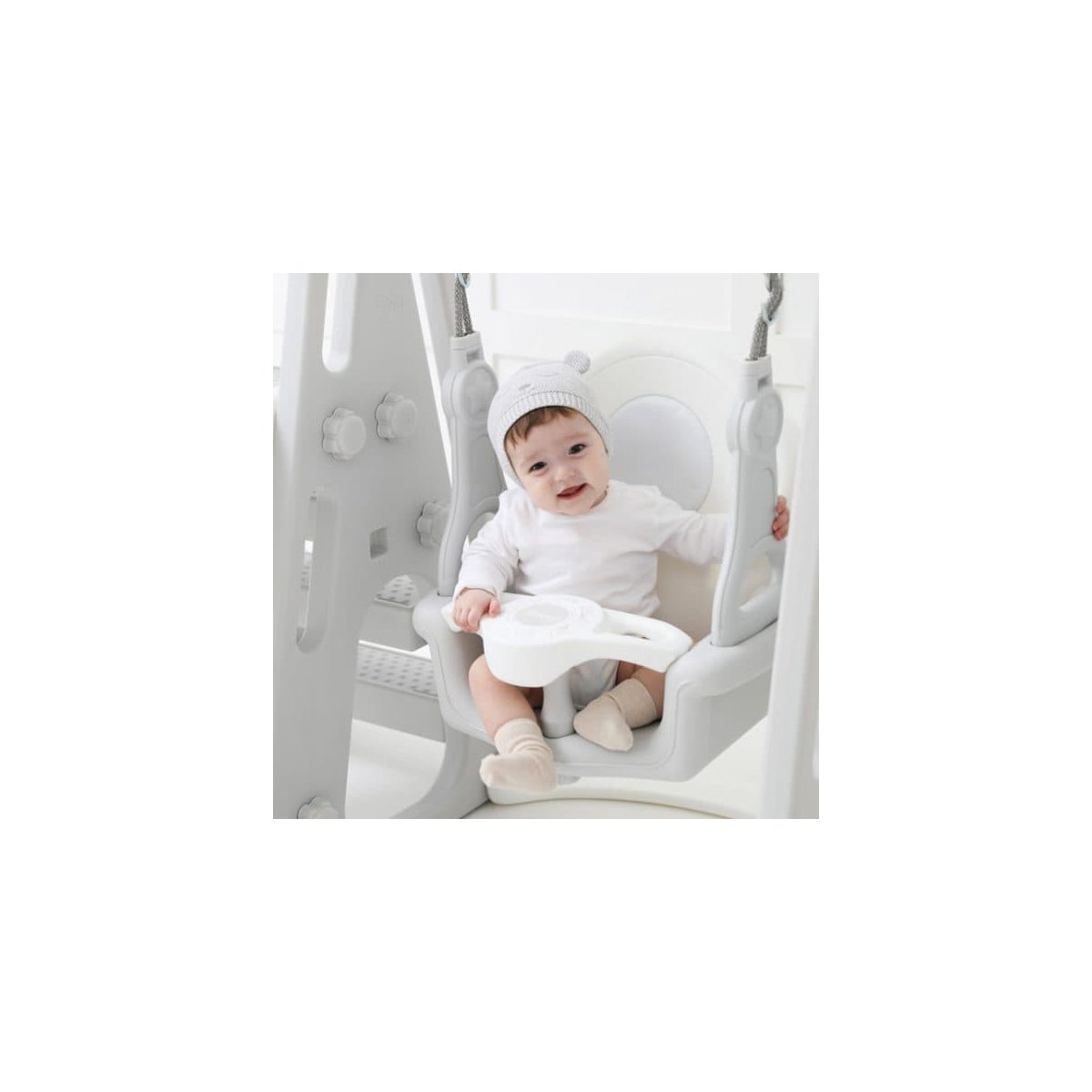 Balance Swing Slide Grey White