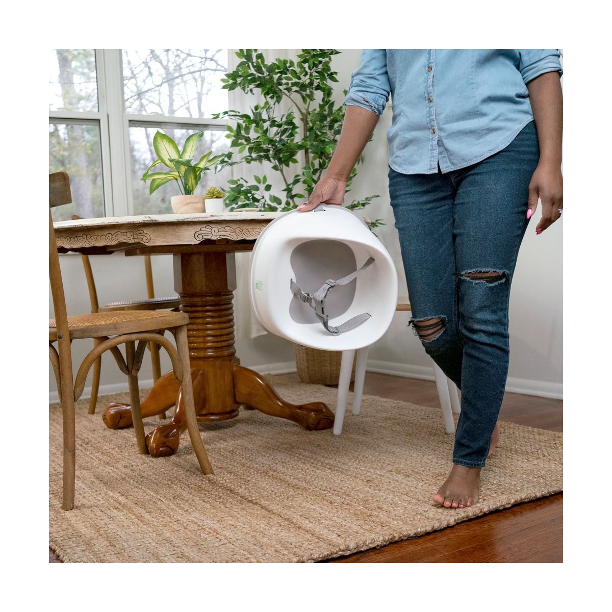 Ity Simplicity Seat Easy-Clean Booster - Oat