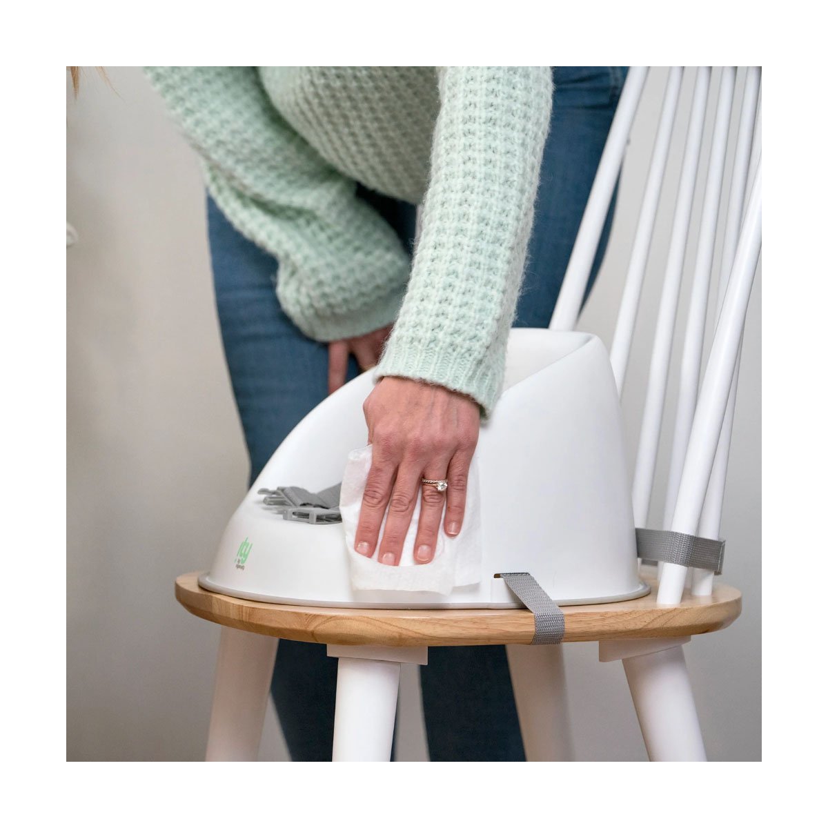 Ity Simplicity Seat Easy-Clean Booster - Oat