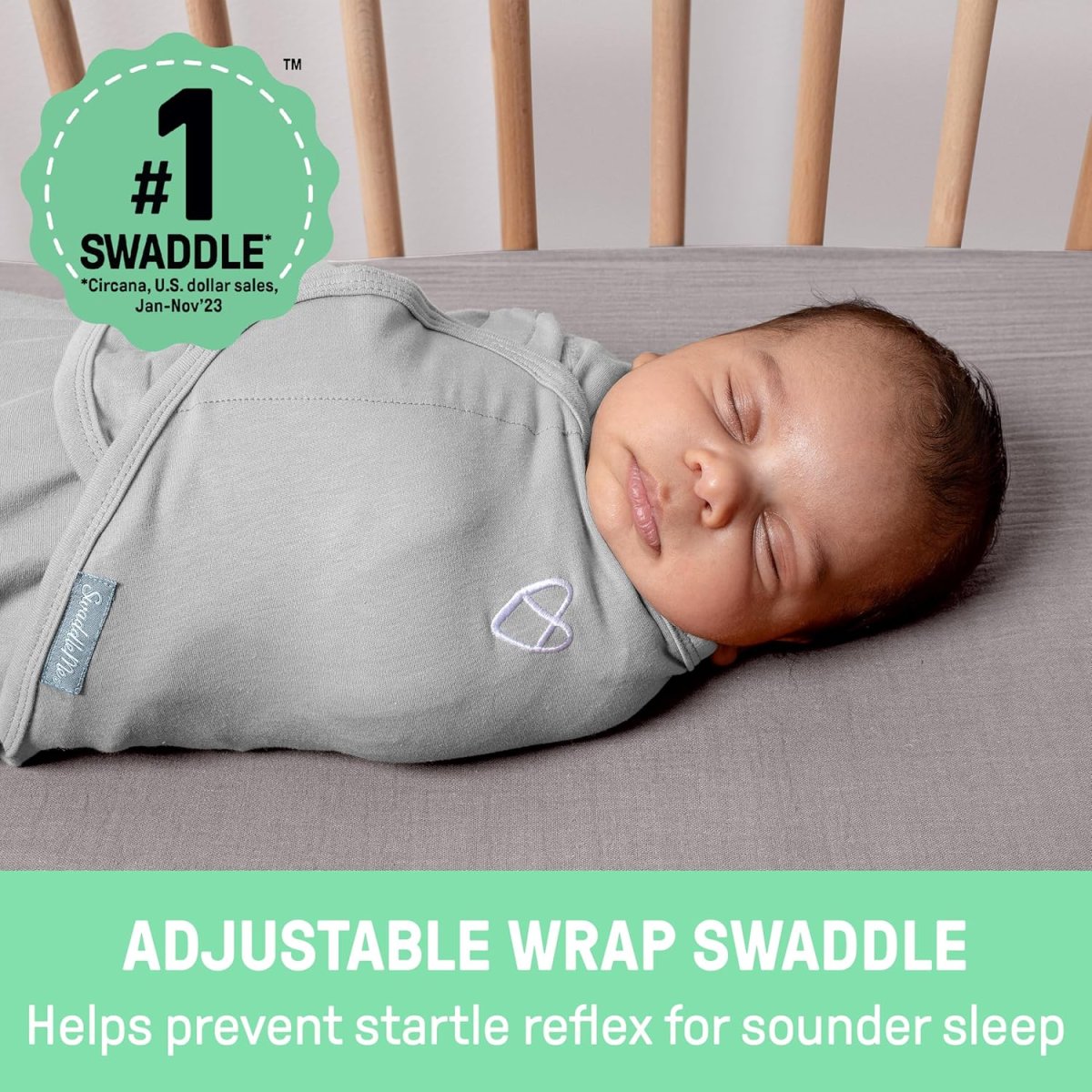 SwaddleMe Original Swaddle Stage 1 - Ivory Preemie