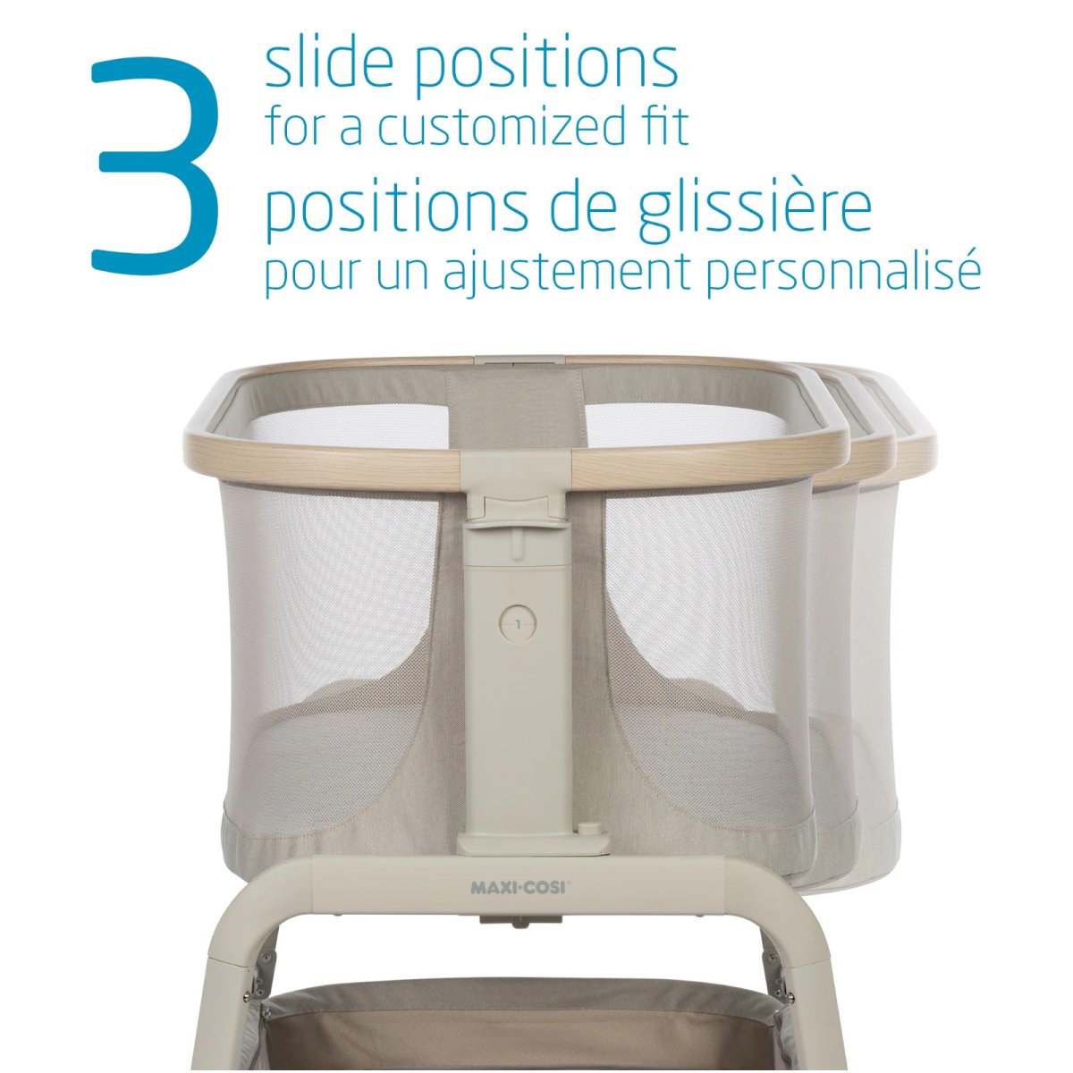 Iora Bedside Bassinet - Beyond Graphite