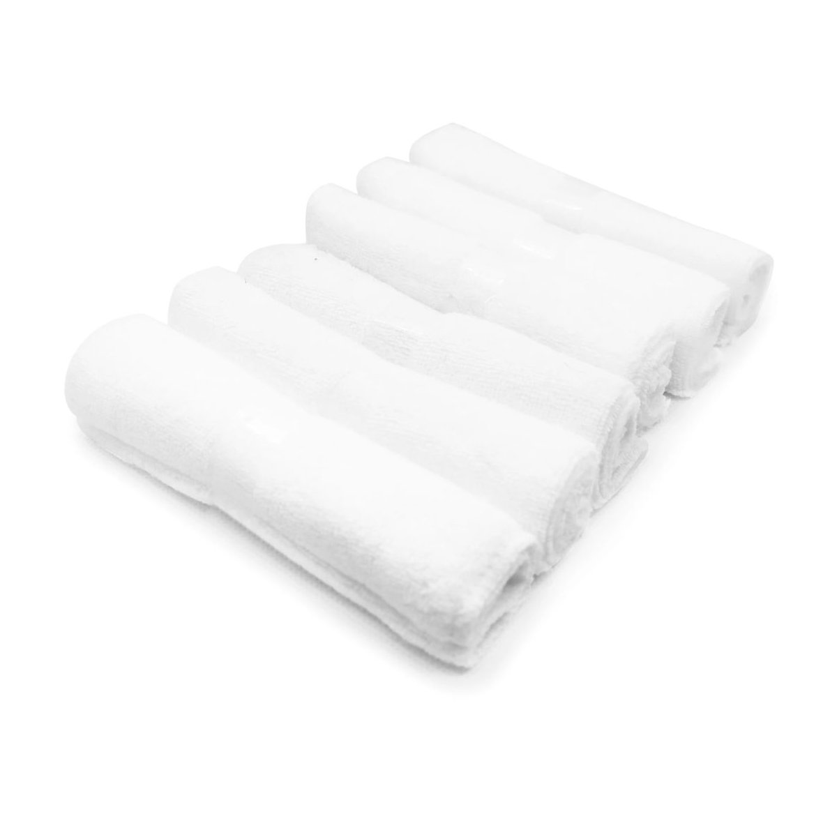 Washcloths 6 Pack - White