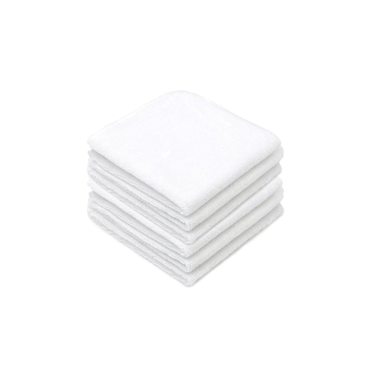 Washcloths 6 Pack - White