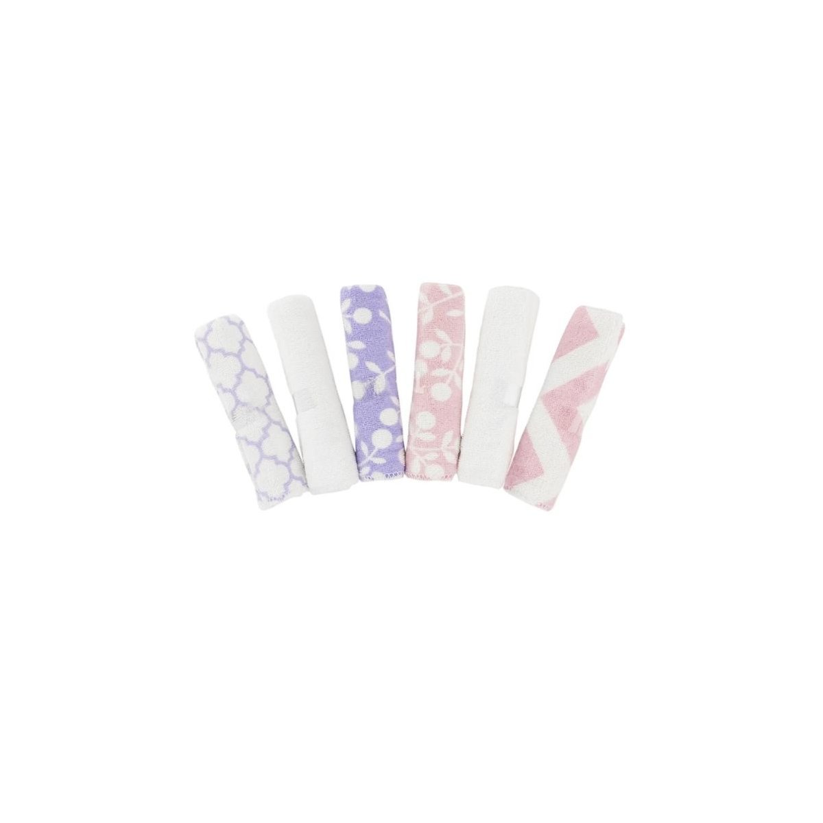 Washcloths 6 Pack - Pink