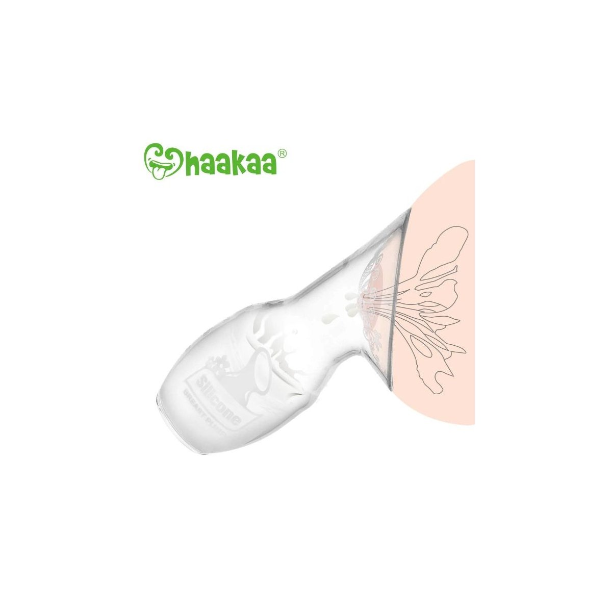 Manual Clear Silicone Breast Pump - 100mL