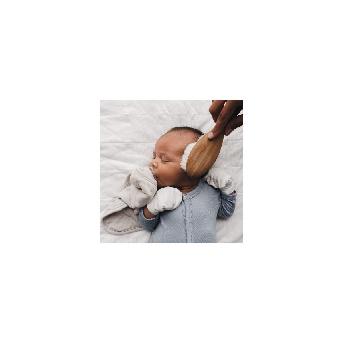 Bamboo Cradle Cap Brush