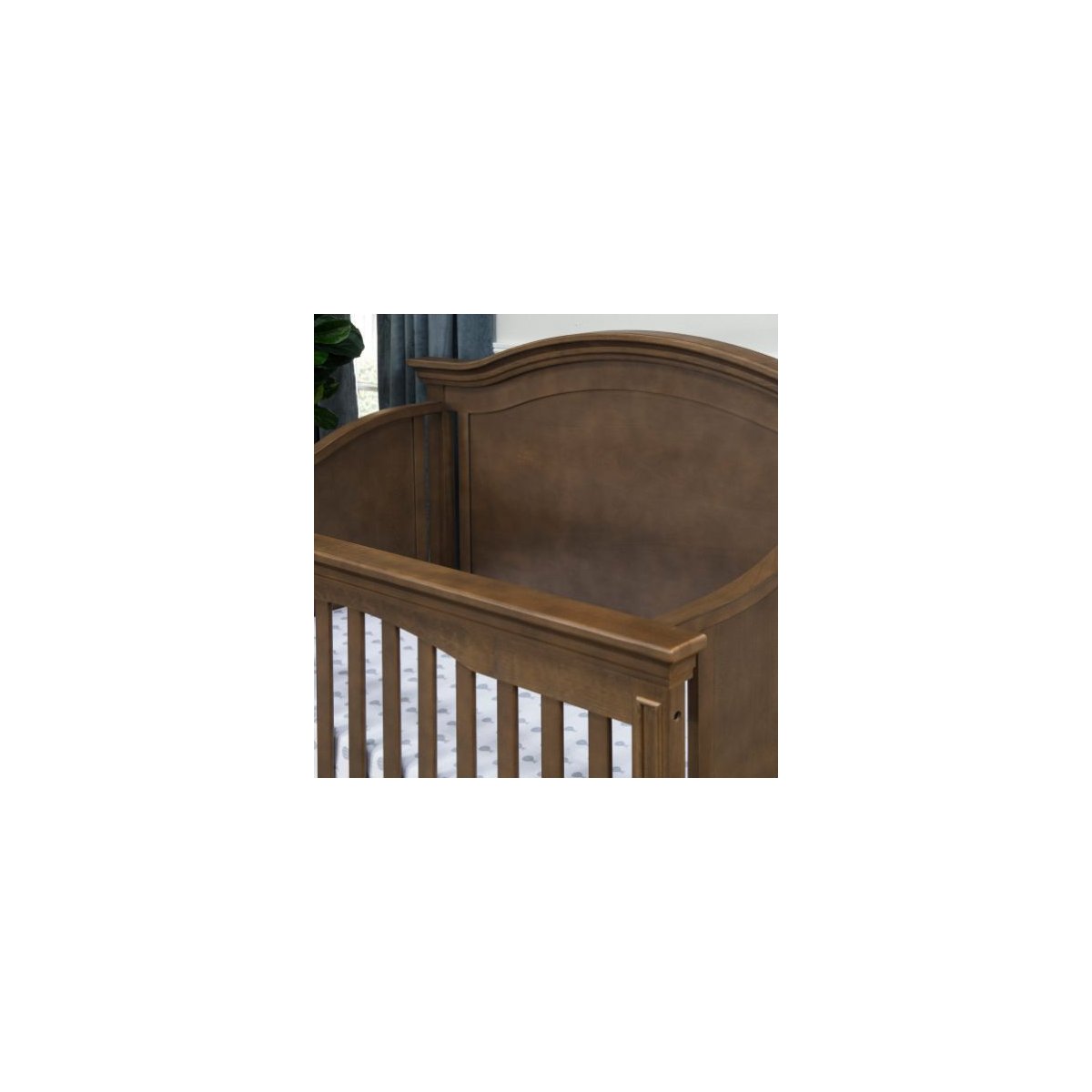 Louis 4 in 1 Convertible Crib - Mocha