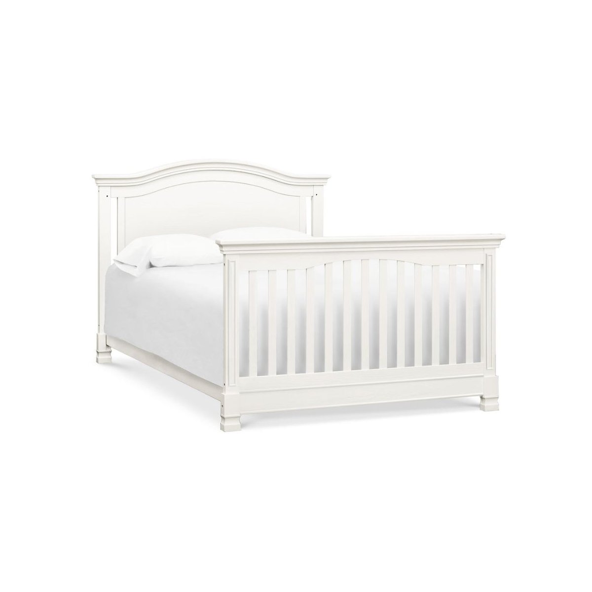 Louis 4 In 1 Convertible Crib - Warm White