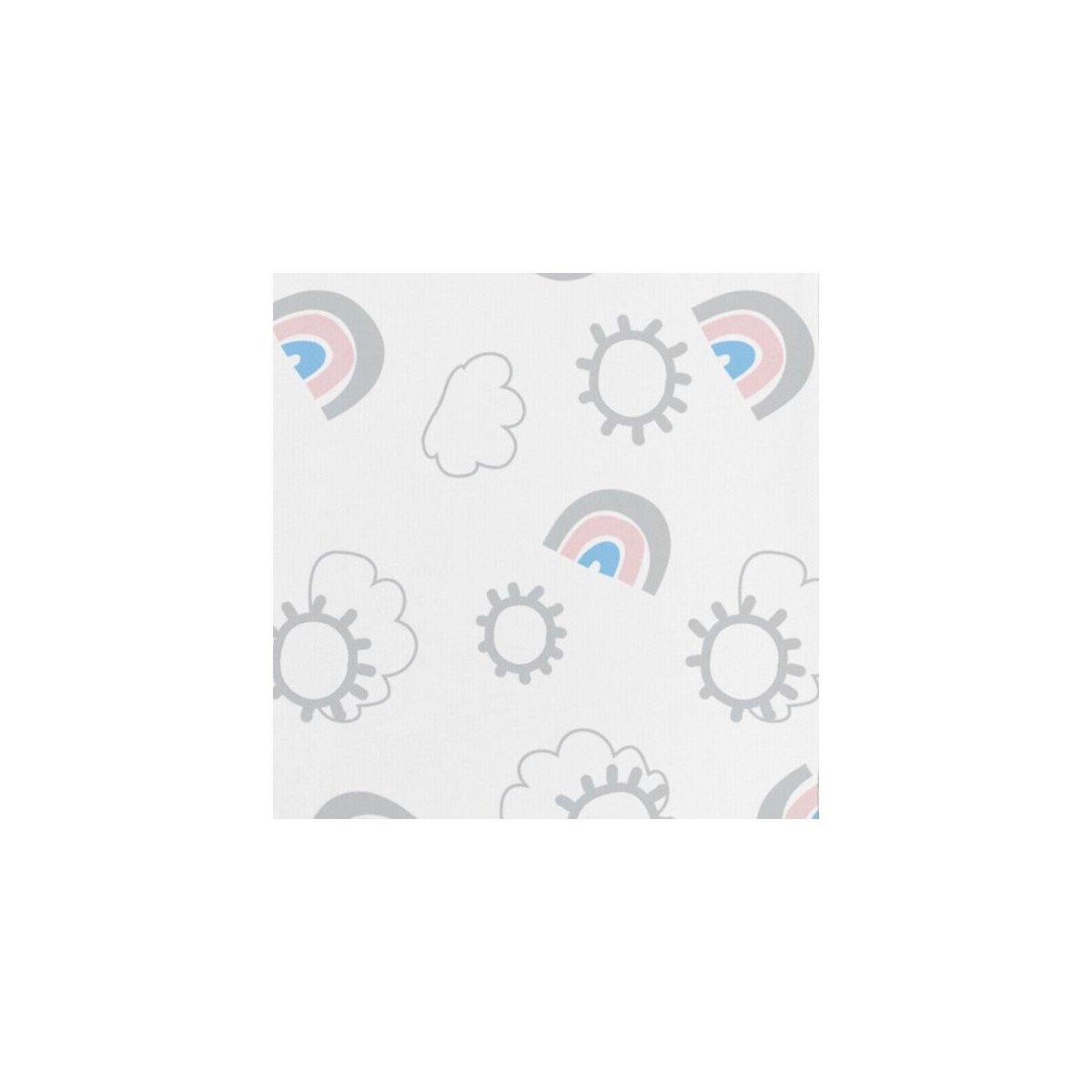 Swaddle UP Original Cotton 1.0 Tog - Rainbow White