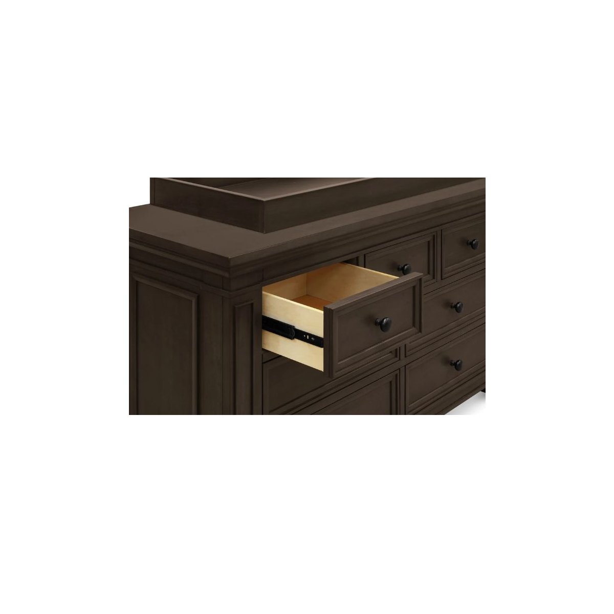 Tillen 7 Drawer Double Dresser - Truffle