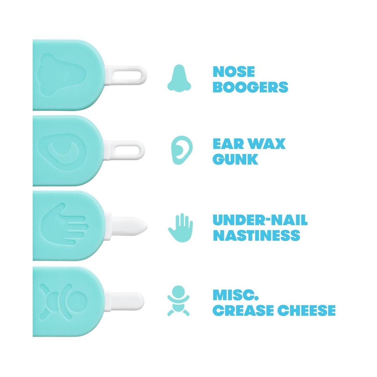 3 - In - 1 Nose Nail & Ear Picker