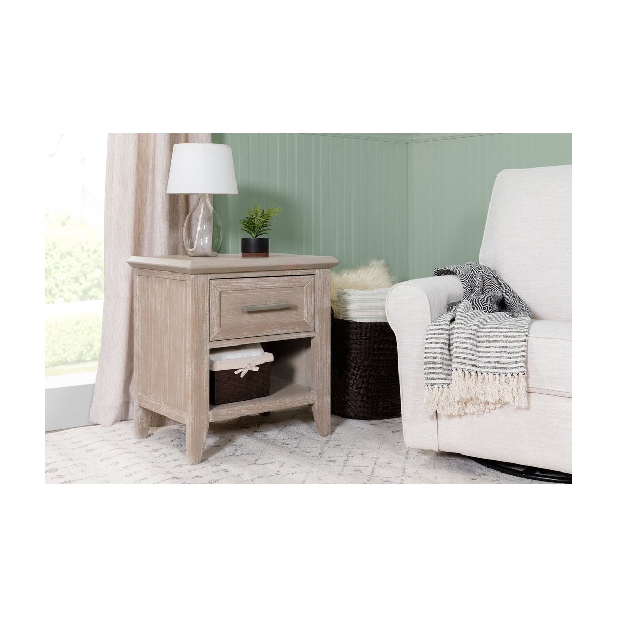 Beckett Nightstand - Sandbar