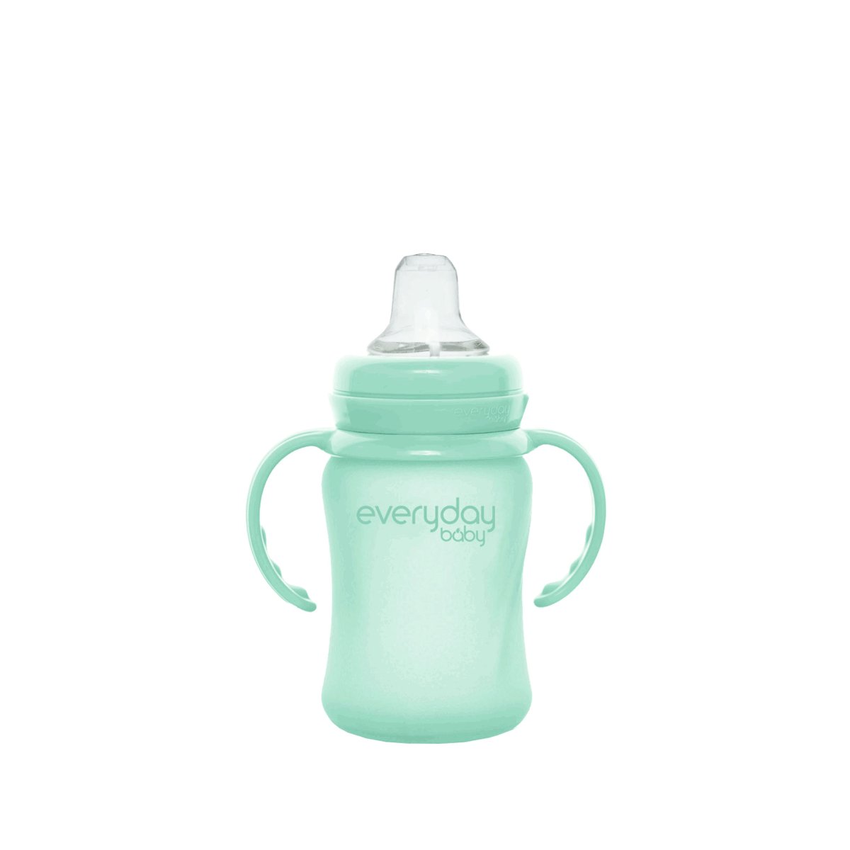 Glass Sippy Cup - Mint Green