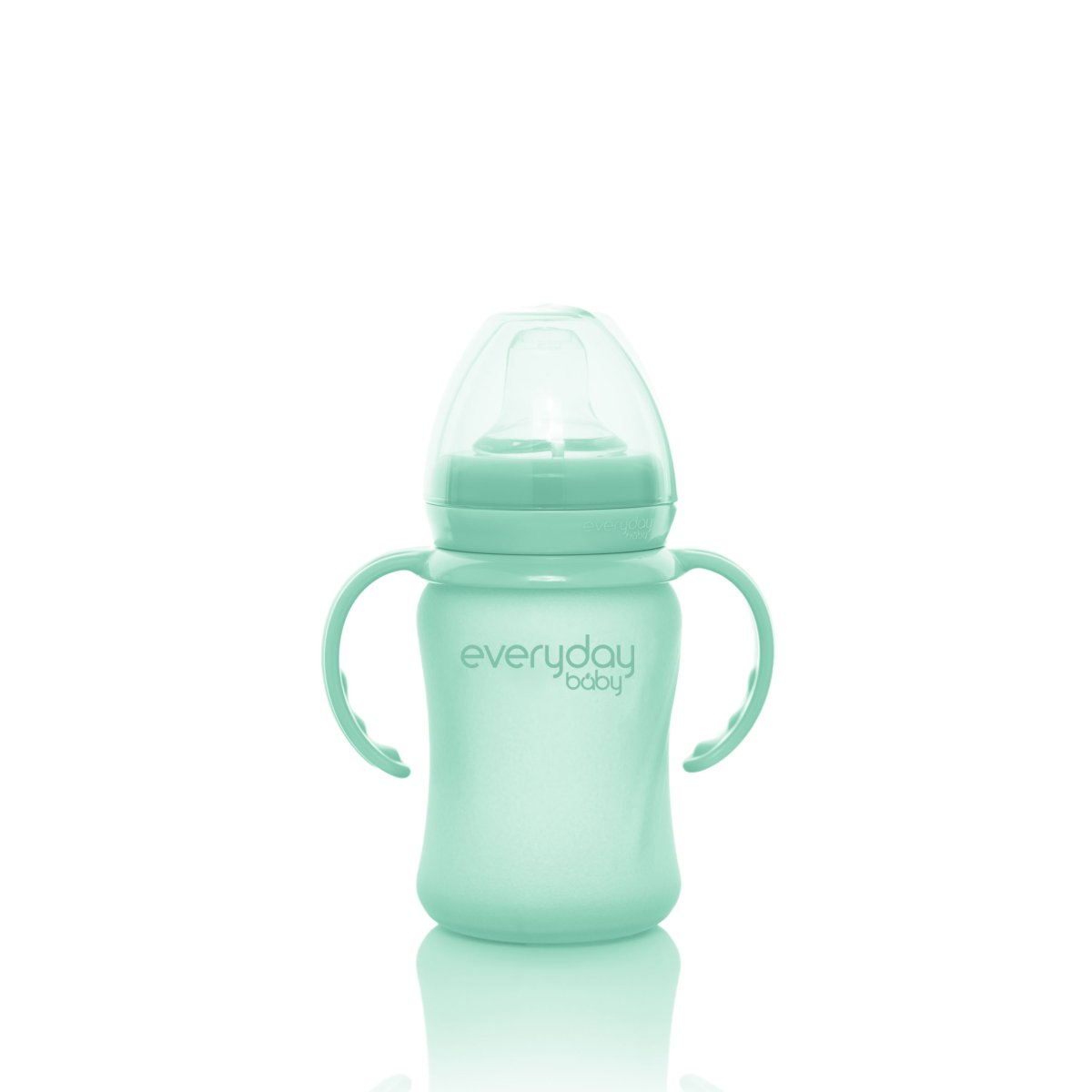Glass Sippy Cup - Mint Green